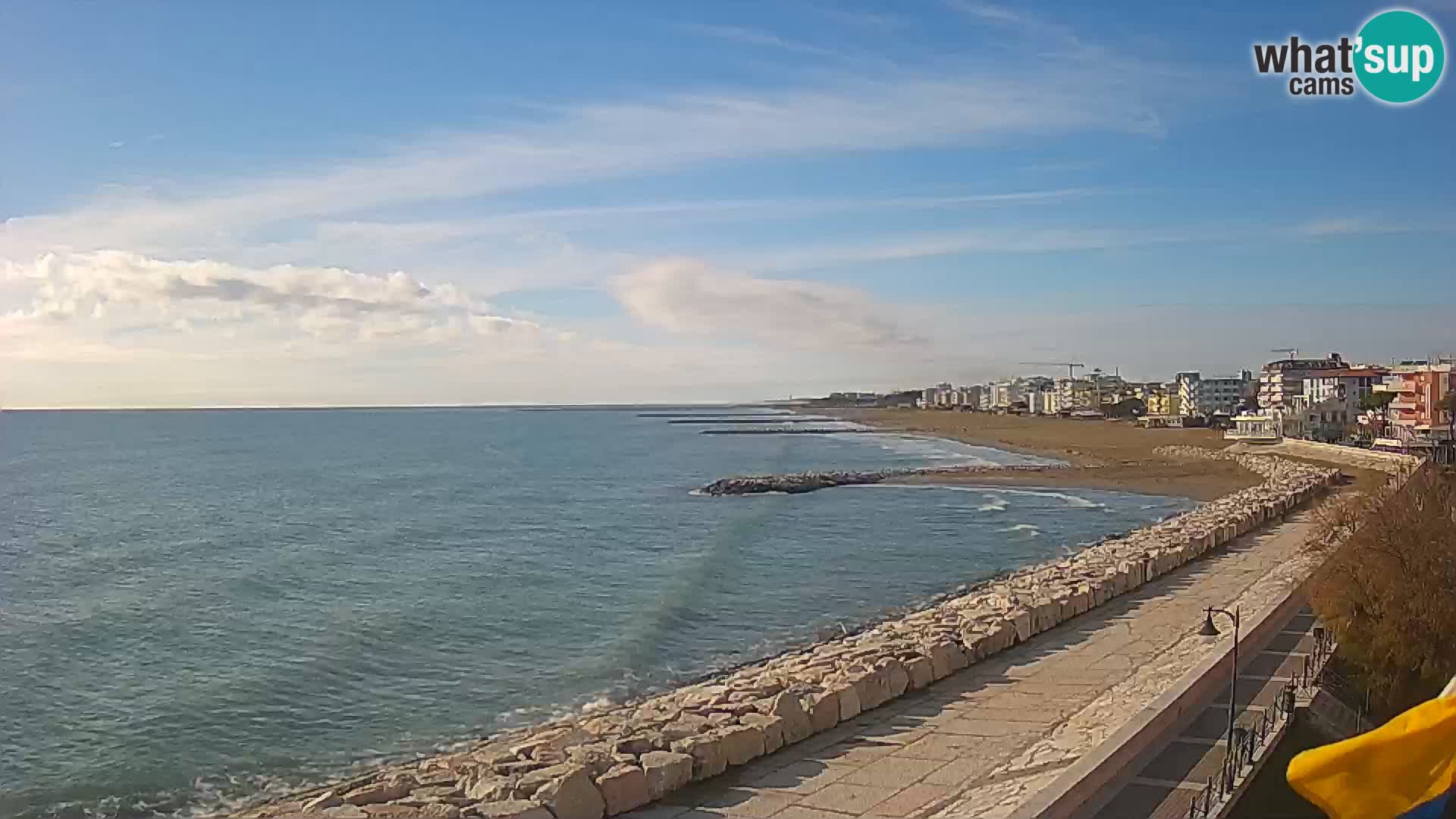 Webcam Caorle Ponente – View from Marinai di Caorle