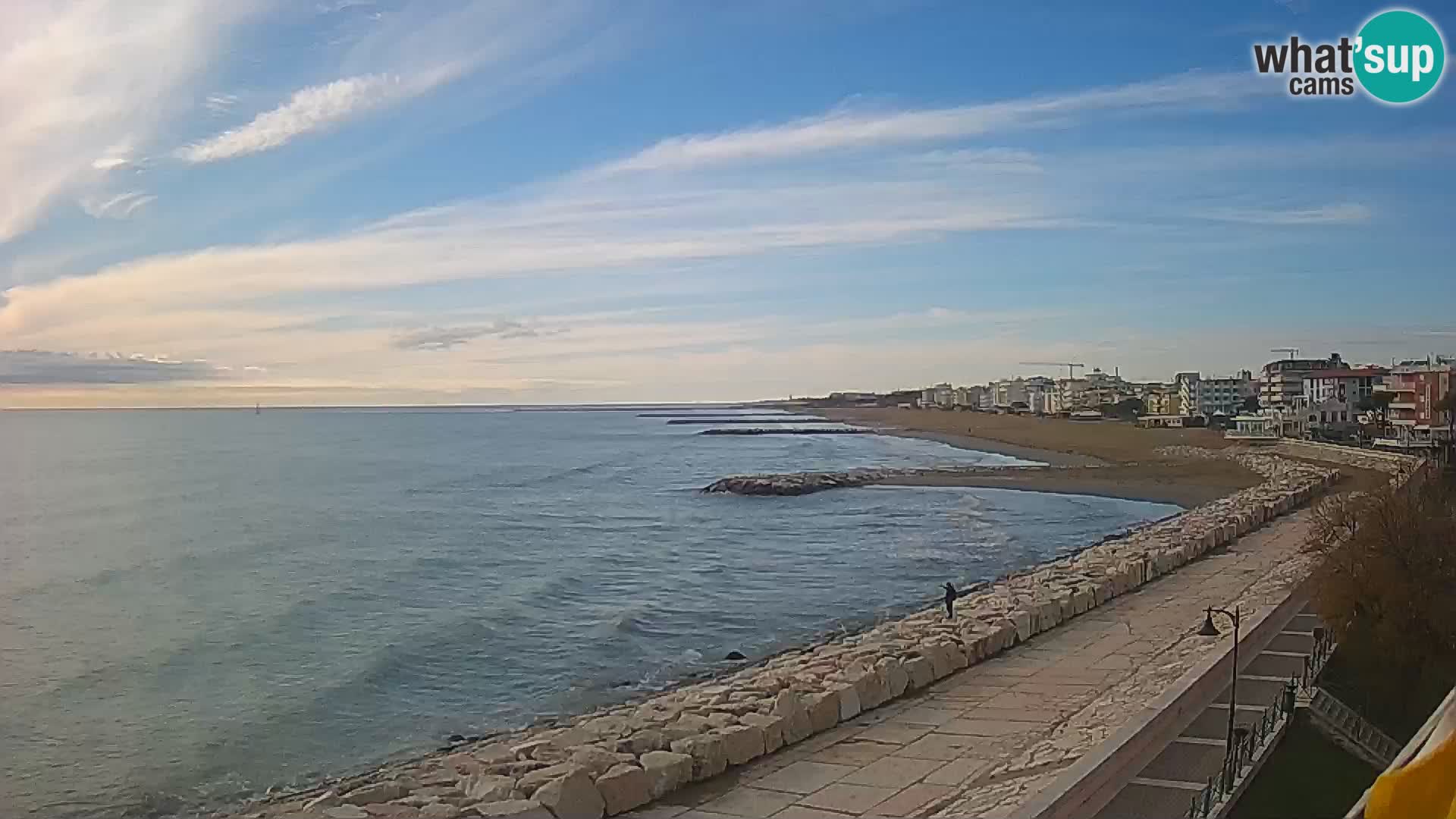 Kamera Caorle Ponente – Pogled iz “Marinai di Caorle”