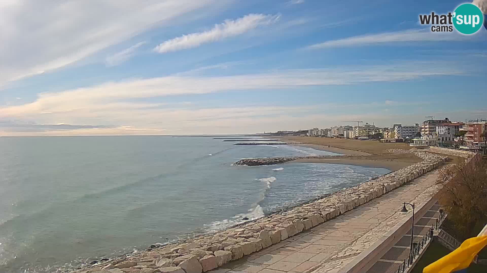 Webcam Caorle Ponente – panorama dall’ASS. Marinai di Caorle