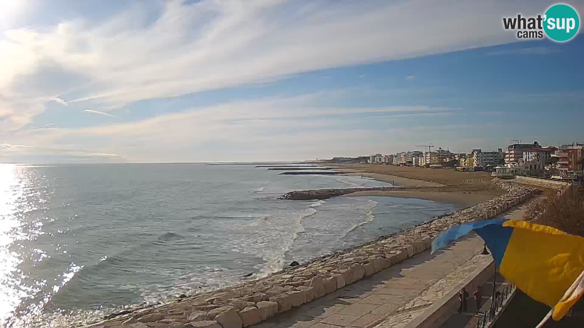 Webcam Caorle Ponente – View from Marinai di Caorle