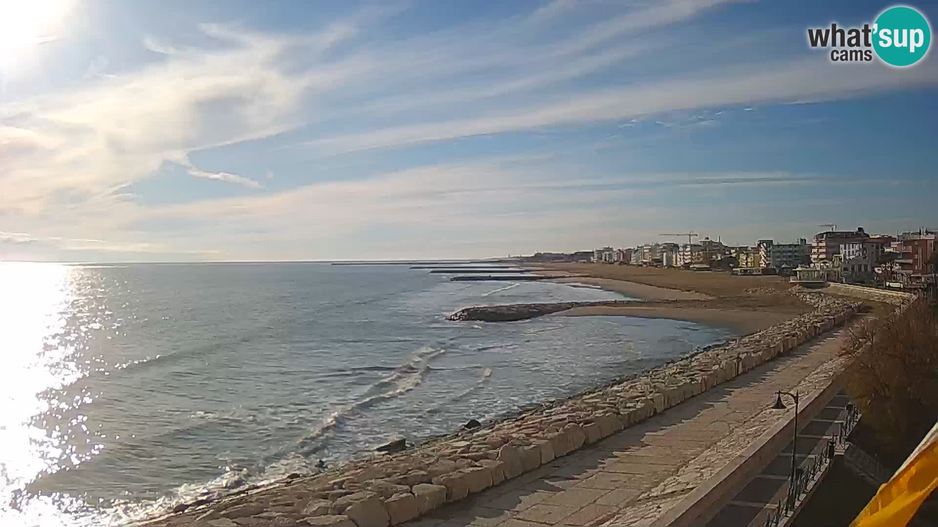 Webcam Caorle Ponente – View from Marinai di Caorle