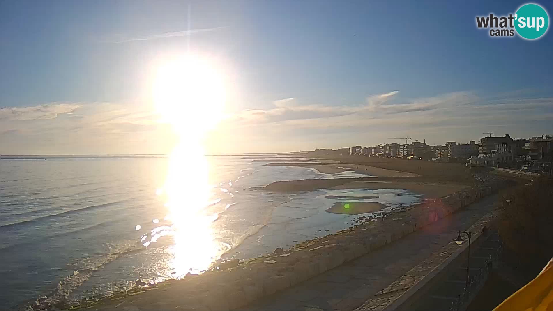 Webcam Caorle Ponente – View from Marinai di Caorle