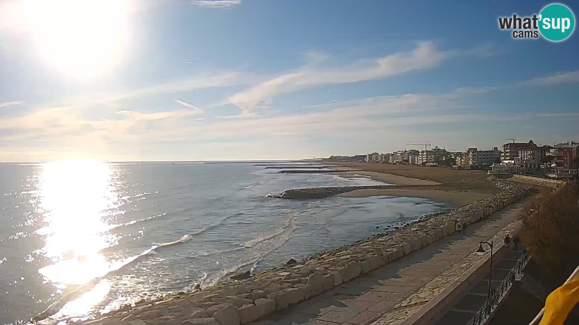 Webcam Caorle Ponente – View from Marinai di Caorle