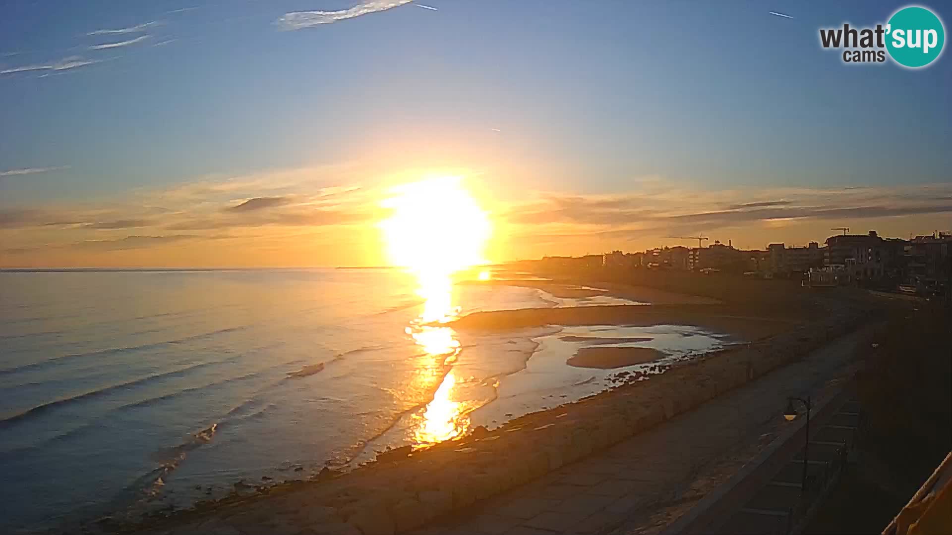 Webcam Caorle Ponente – View from Marinai di Caorle
