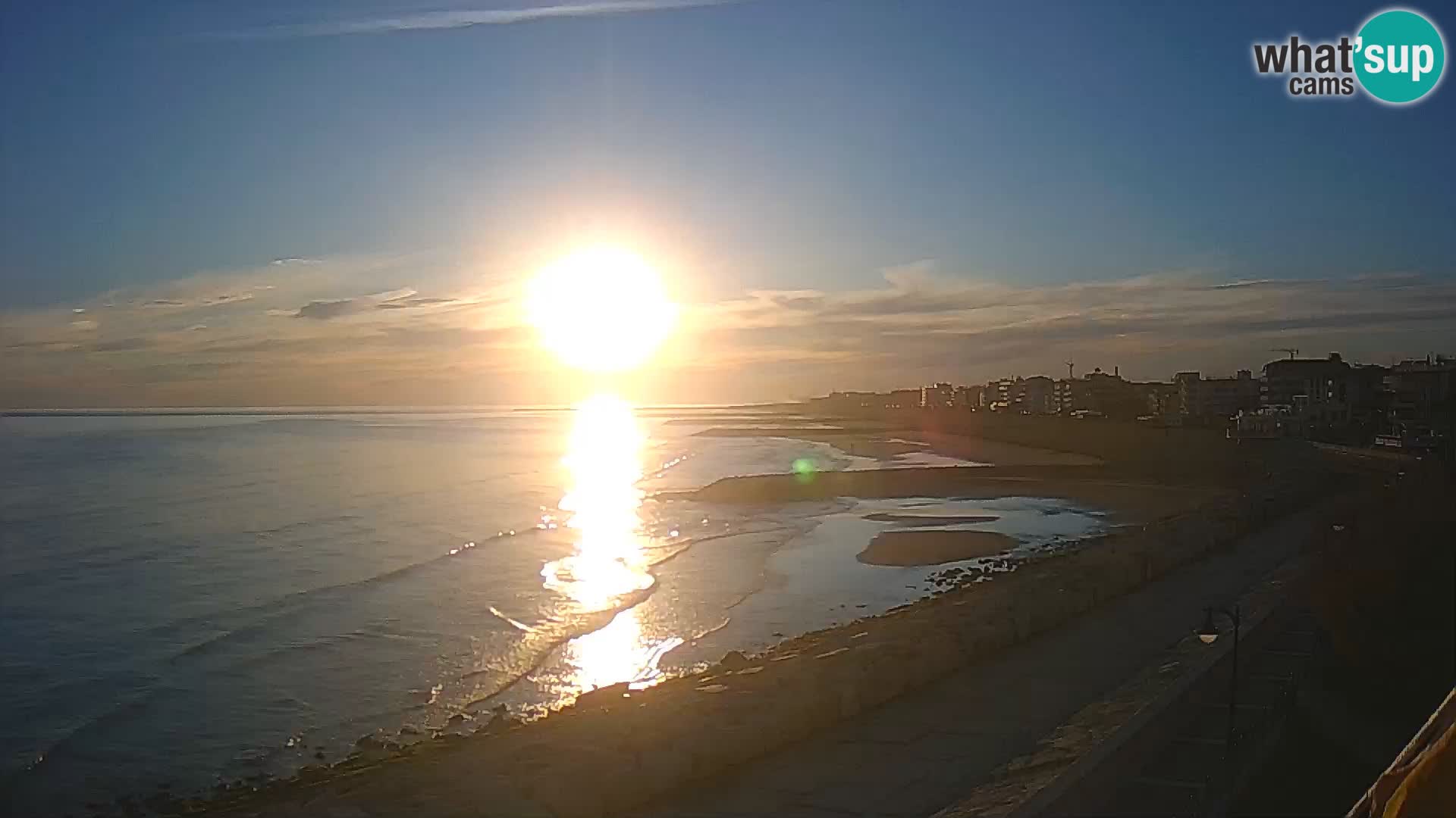 Webcam Caorle Ponente – View from Marinai di Caorle
