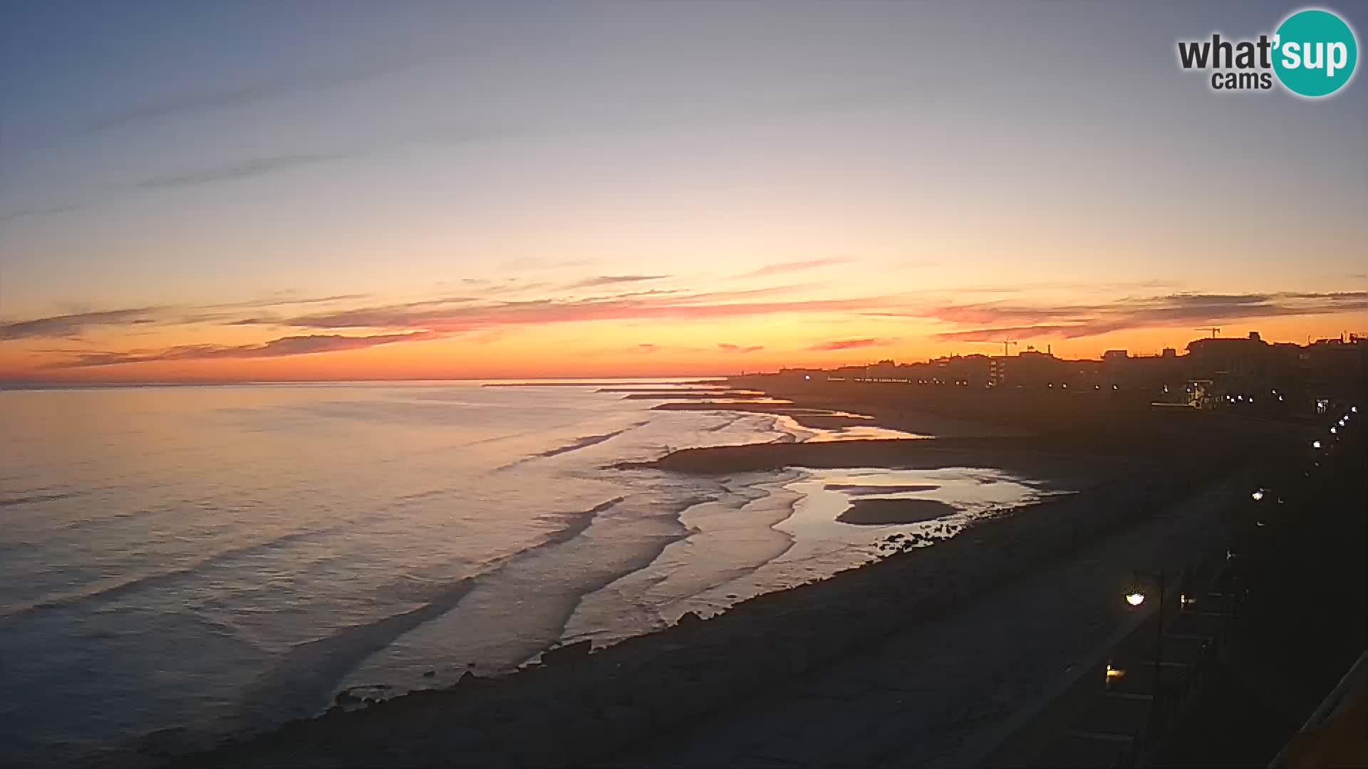 Webcam Caorle Ponente – Vista desde Marinai di Caorle