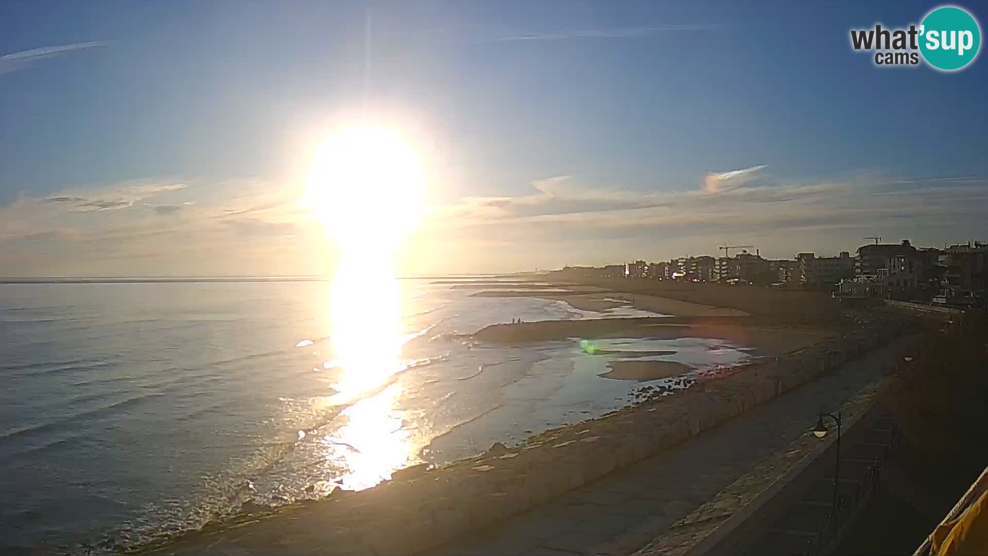 Webcam Caorle Ponente – panorama dall’ASS. Marinai di Caorle