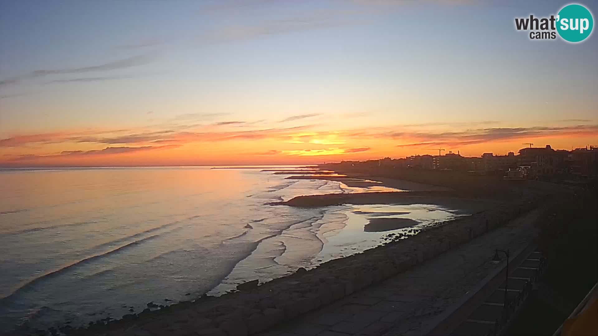Webcam Caorle Ponente – panorama dall’ASS. Marinai di Caorle