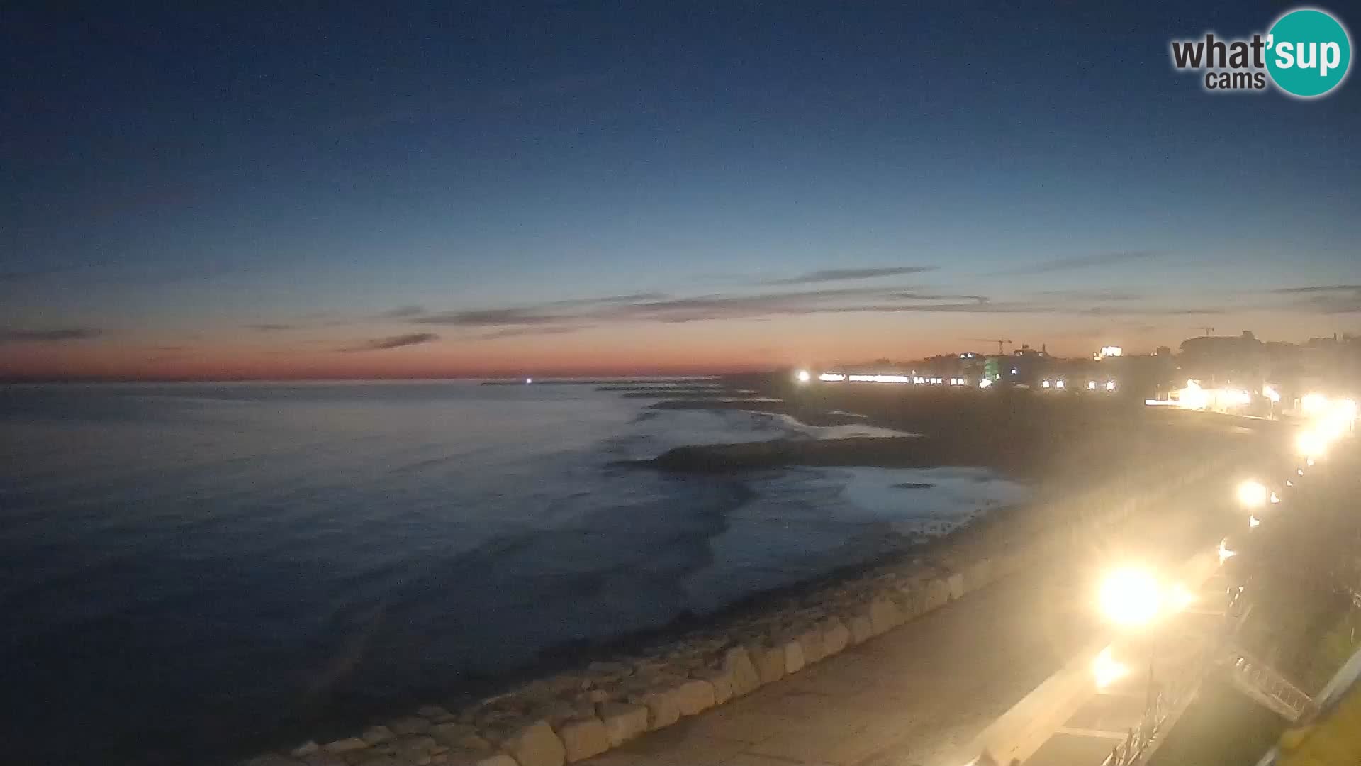 Webcam Caorle Ponente – Vista desde Marinai di Caorle