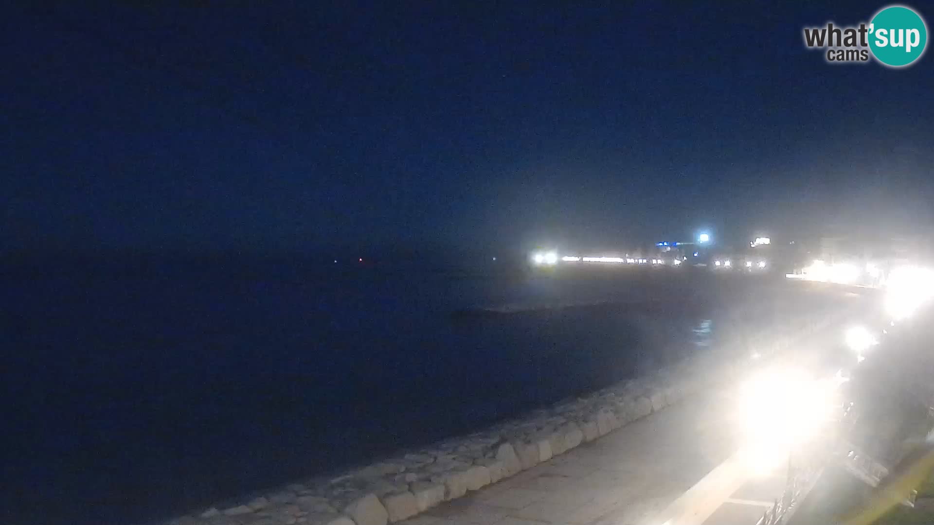 Webcam Caorle Ponente – Vue depuis les Marinai di Caorle
