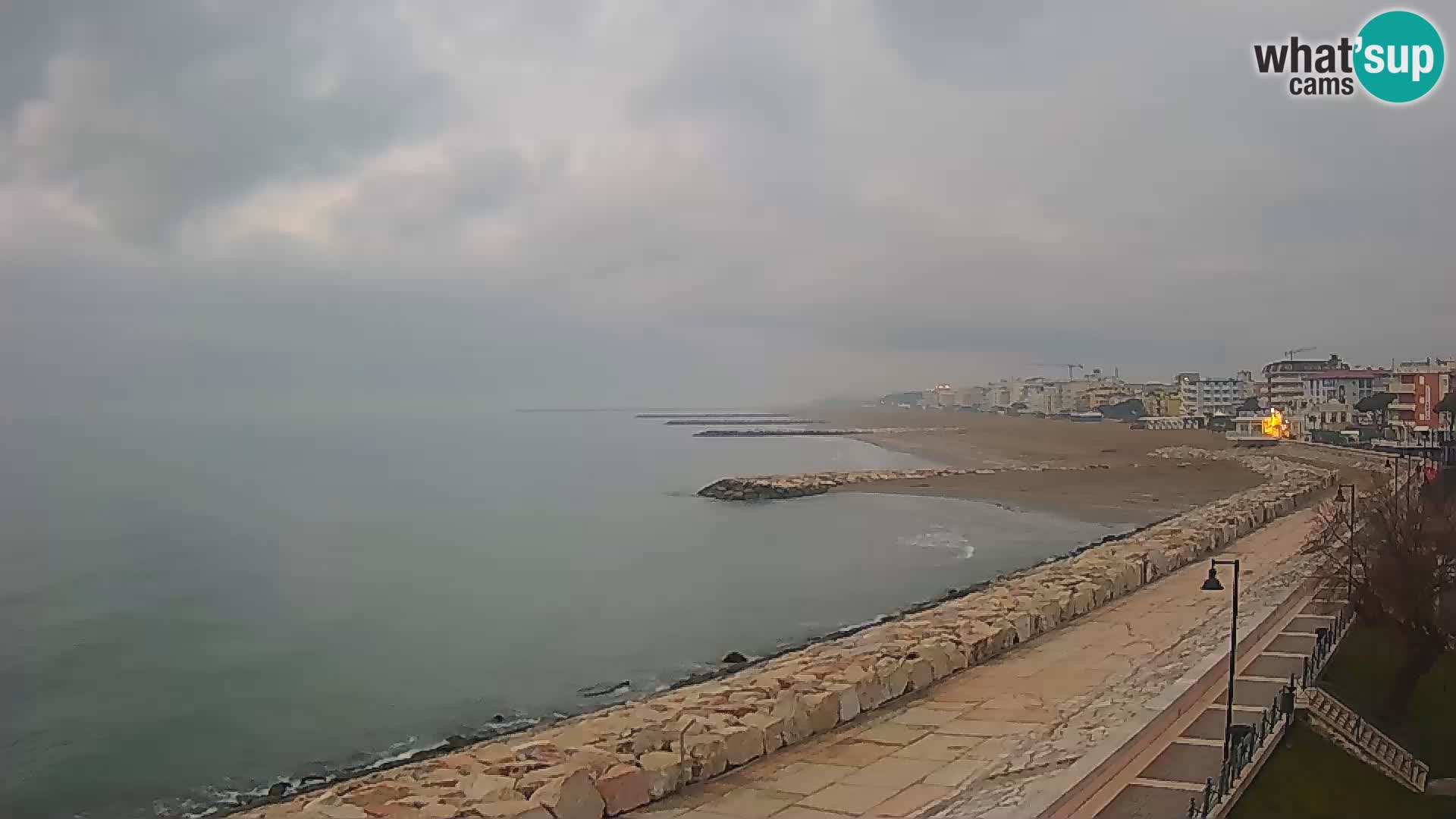 Webcam Caorle Ponente – Vue depuis les Marinai di Caorle