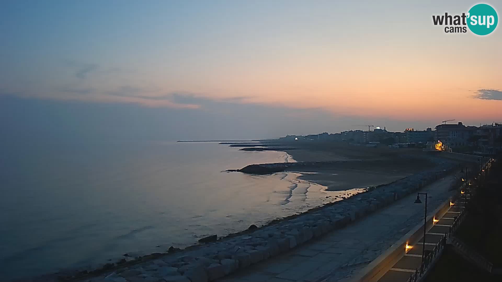 Webcam Caorle Ponente – View from Marinai di Caorle