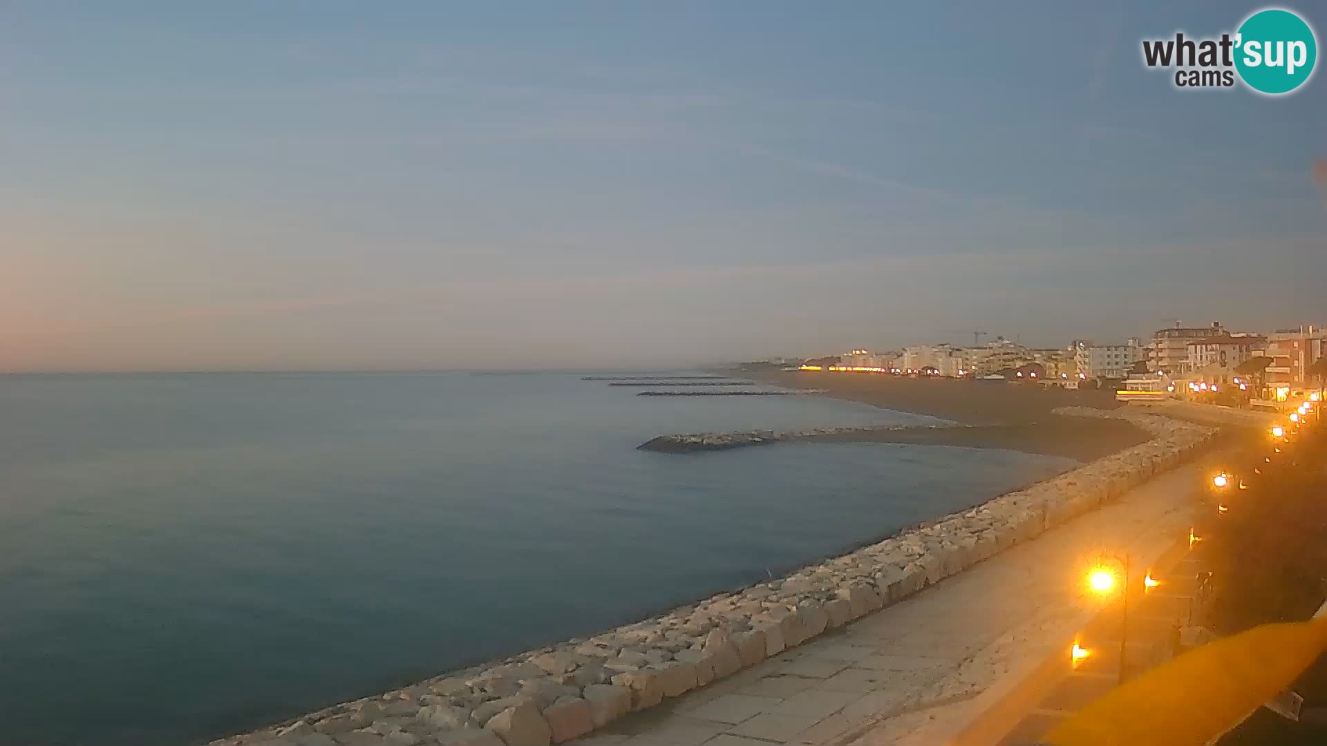 Webcam Caorle Ponente – Vista desde Marinai di Caorle