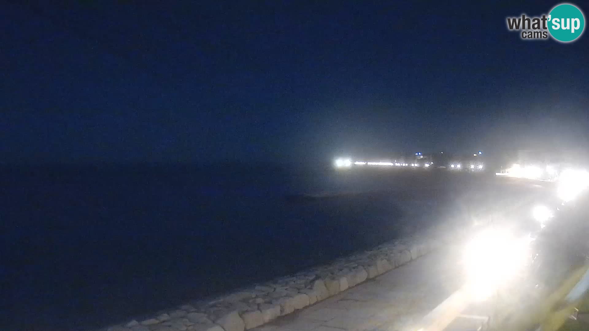 Webcam Caorle Ponente – Vue depuis les Marinai di Caorle