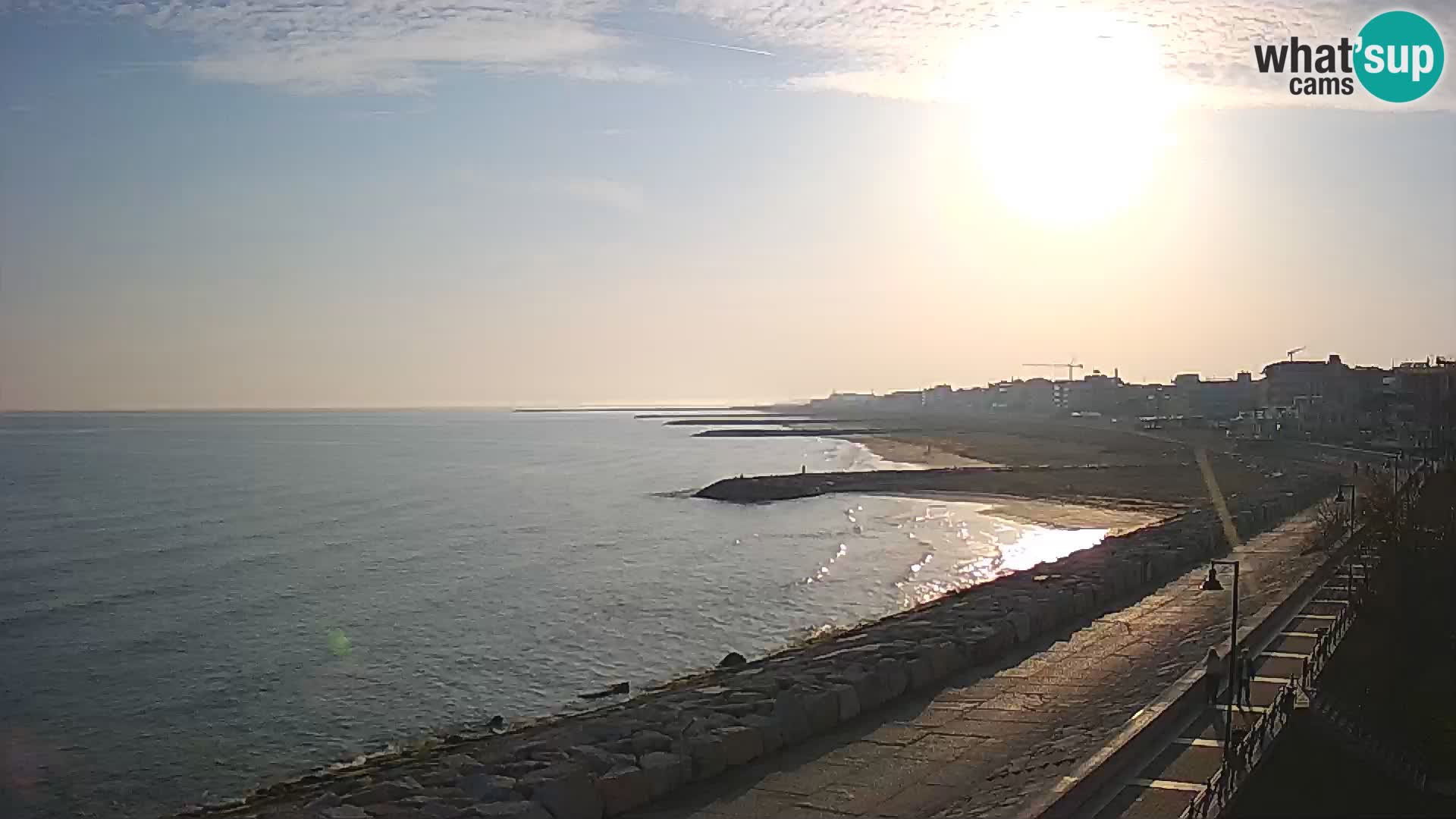 Webcam Caorle Ponente – View from Marinai di Caorle