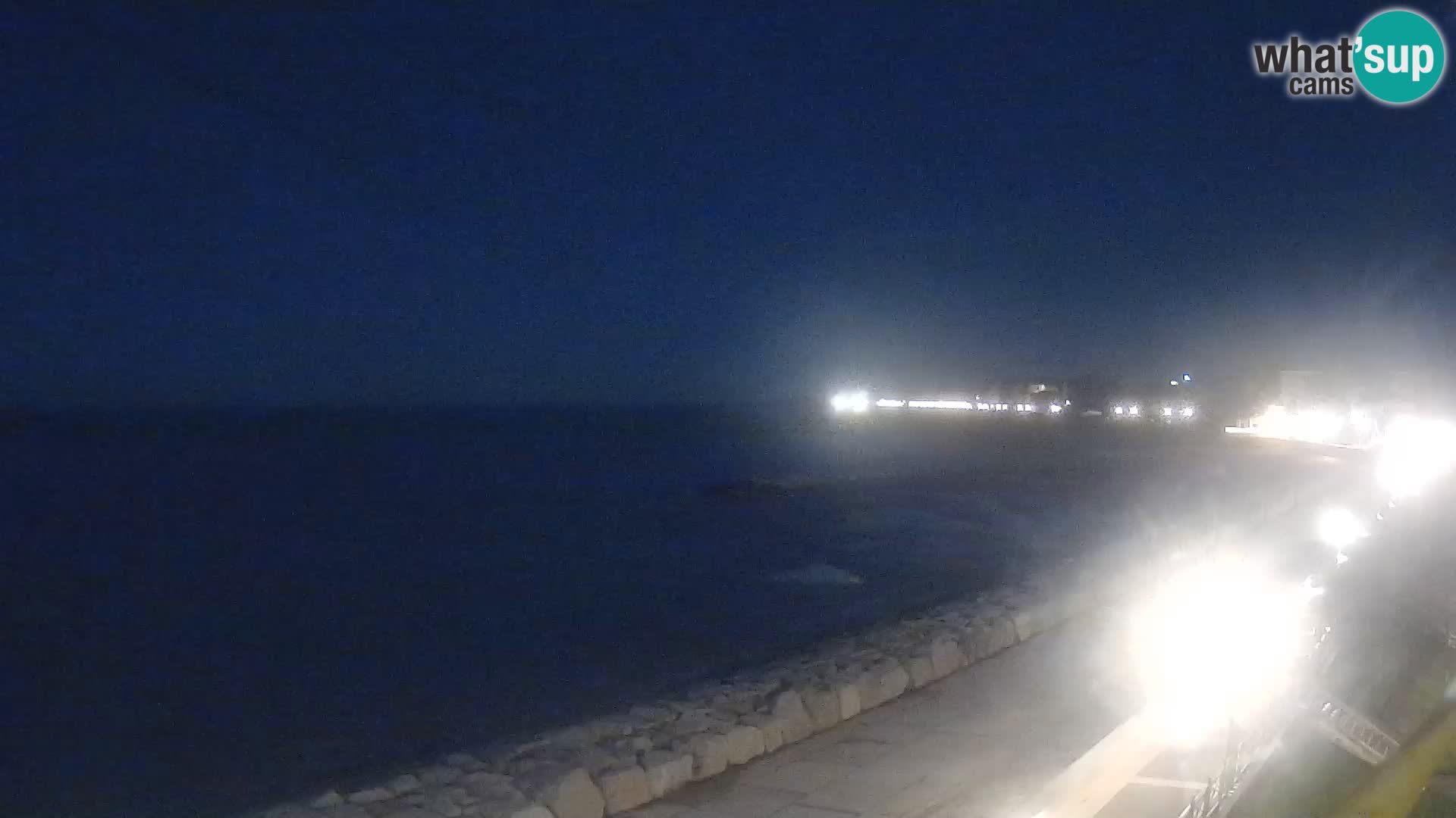 Webcam Caorle Ponente – Blick von Marinai di Caorle