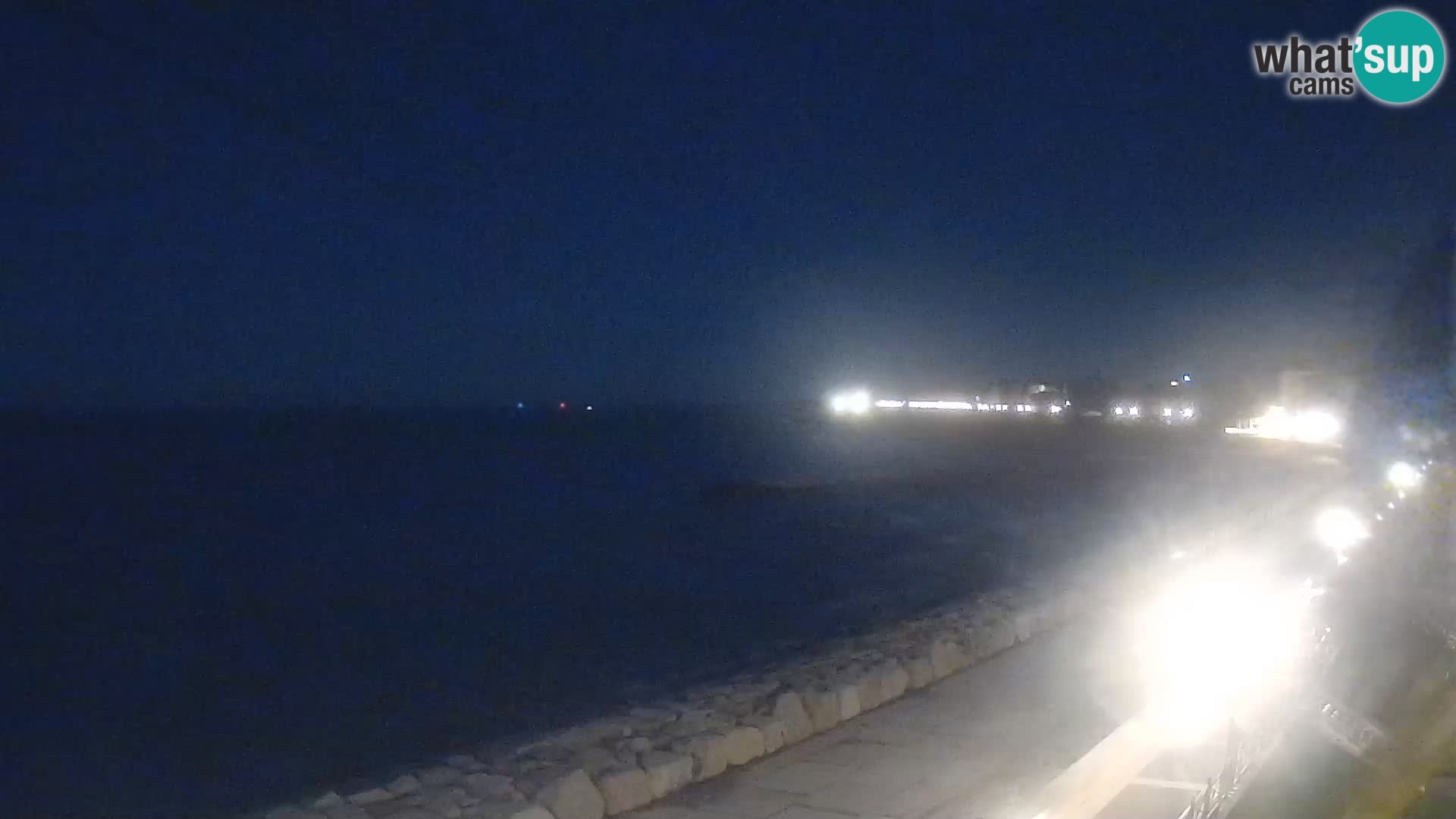 Webcam Caorle Ponente – Vue depuis les Marinai di Caorle