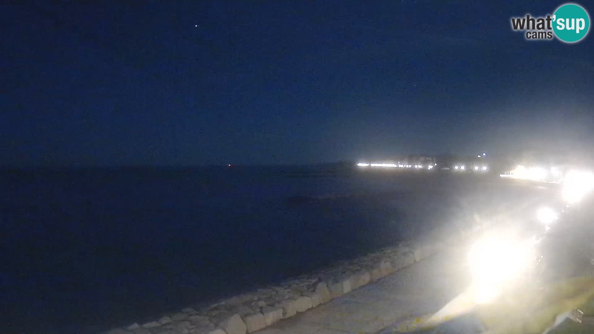 Webcam Caorle Ponente – Blick von Marinai di Caorle