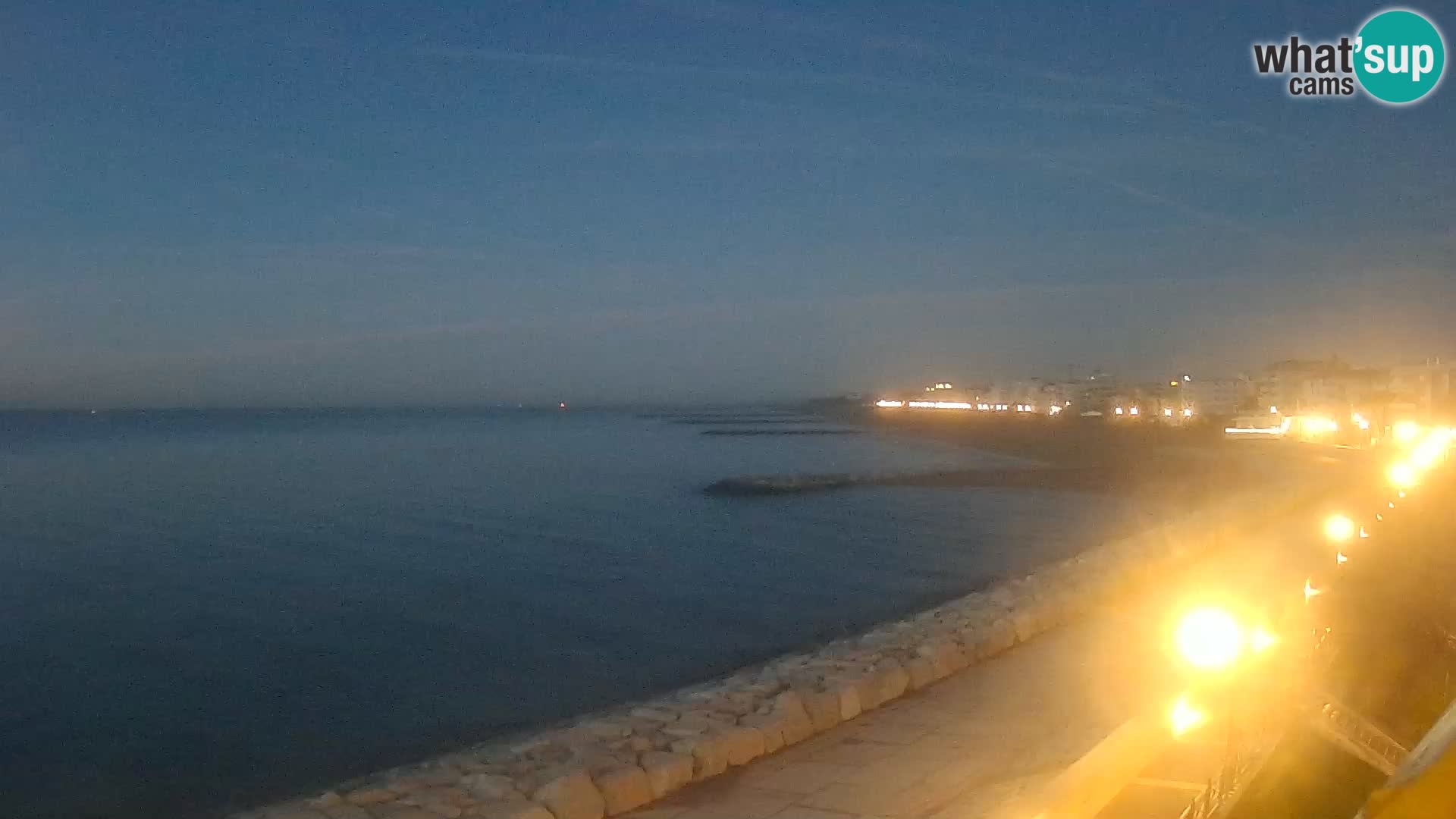 Webcam Caorle Ponente – View from Marinai di Caorle