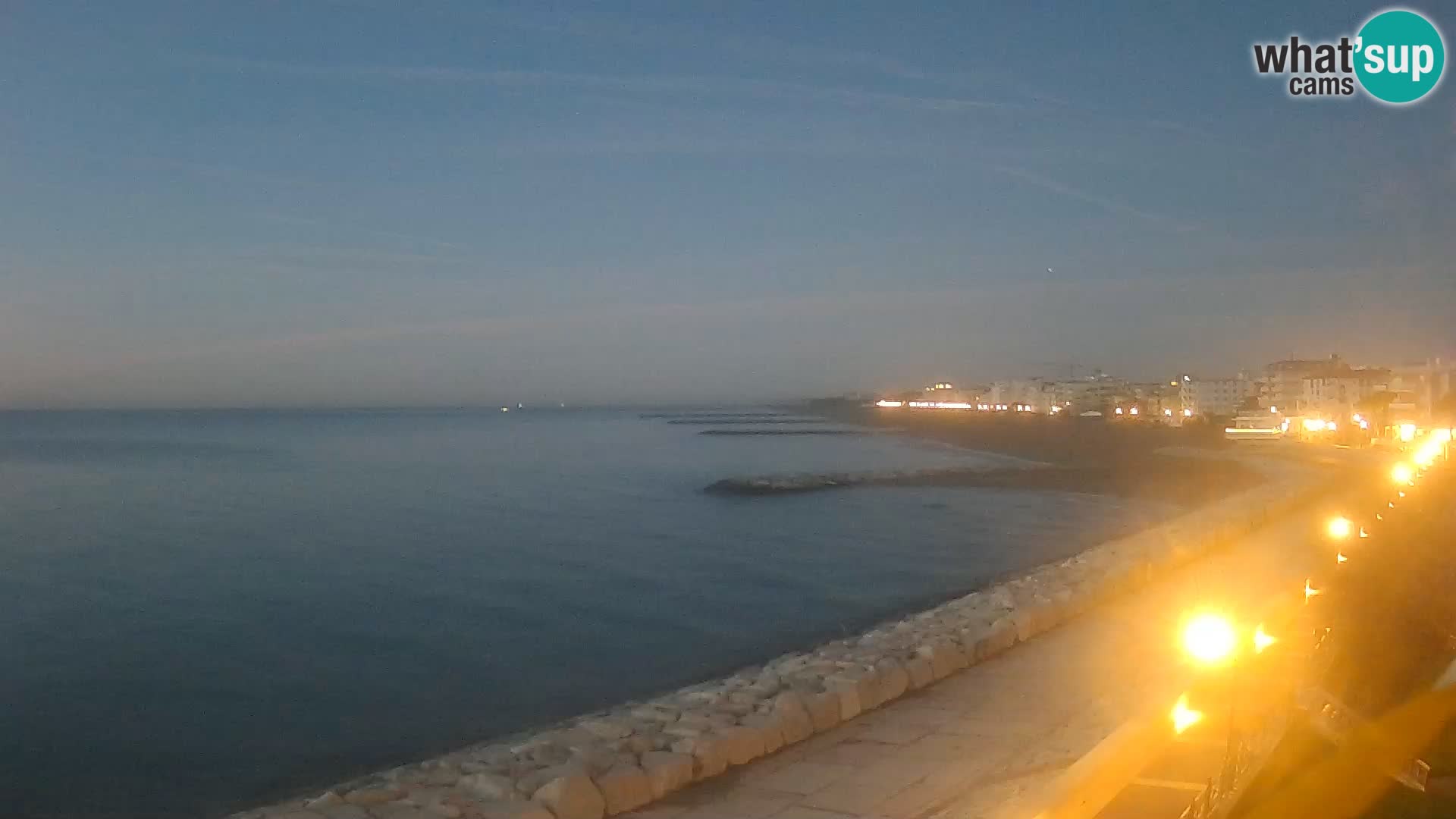 Webcam Caorle Ponente – View from Marinai di Caorle