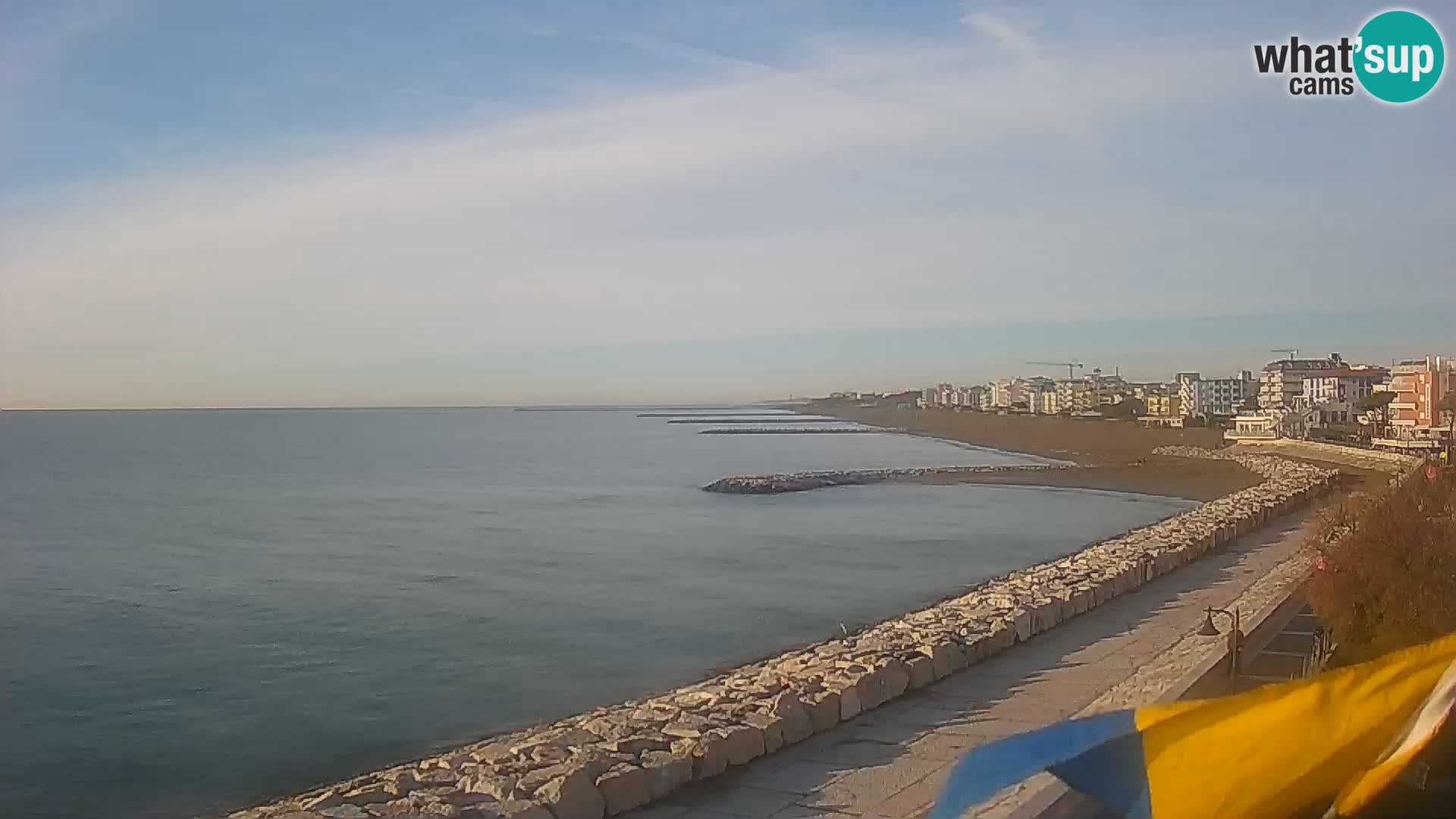 Webcam Caorle Ponente – View from Marinai di Caorle