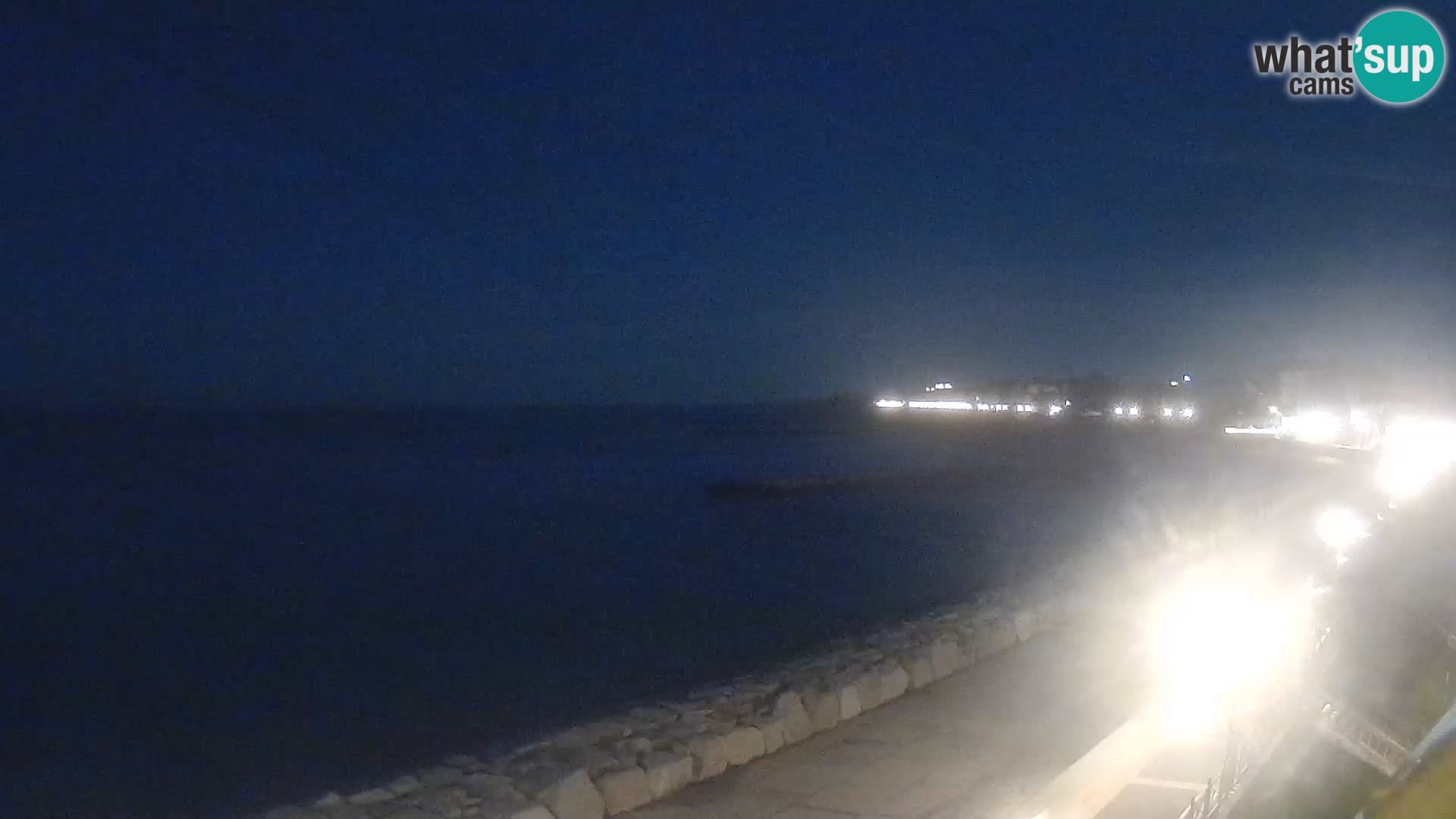Webcam Caorle Ponente – Vue depuis les Marinai di Caorle