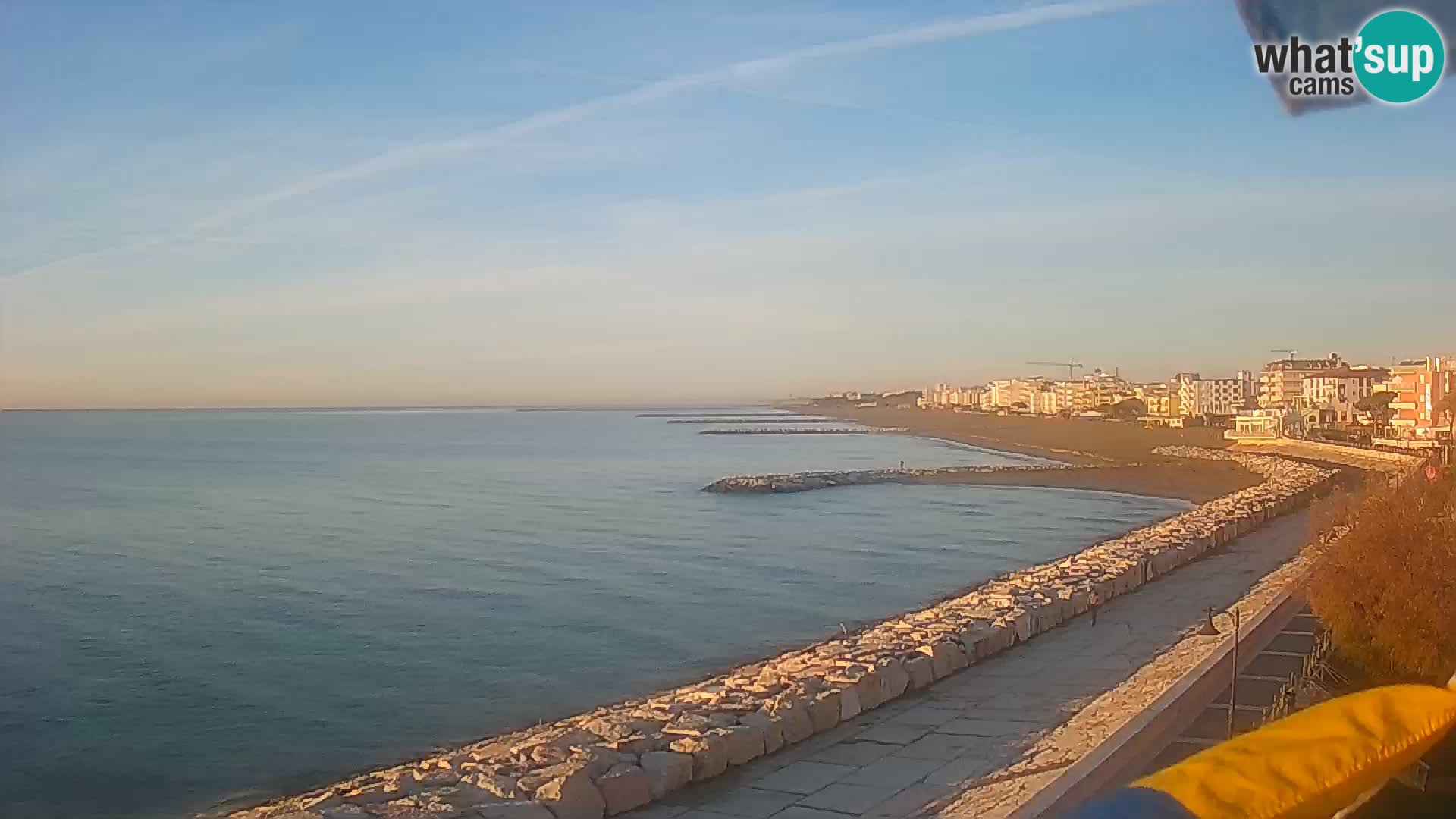 Webcam Caorle Ponente – panorama dall’ASS. Marinai di Caorle