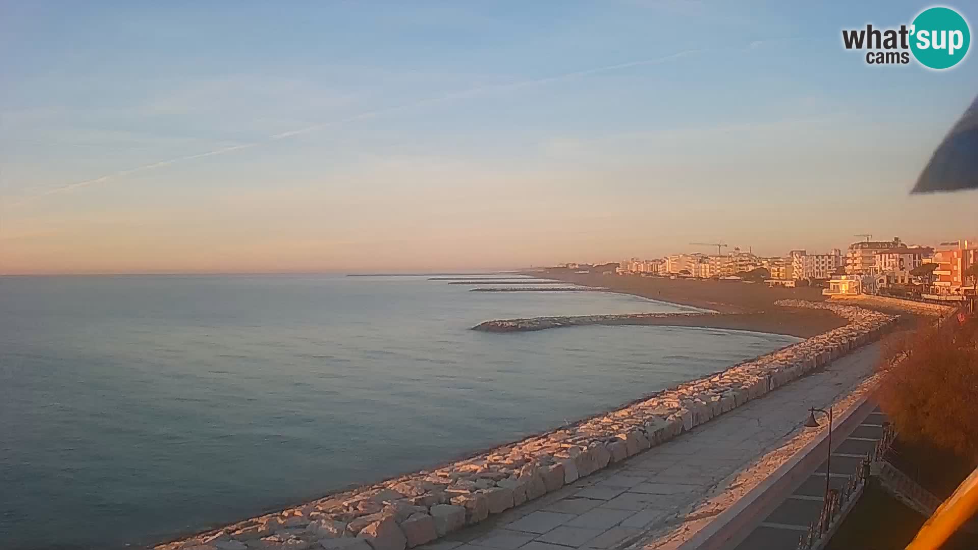 Webcam Caorle Ponente – panorama dall’ASS. Marinai di Caorle