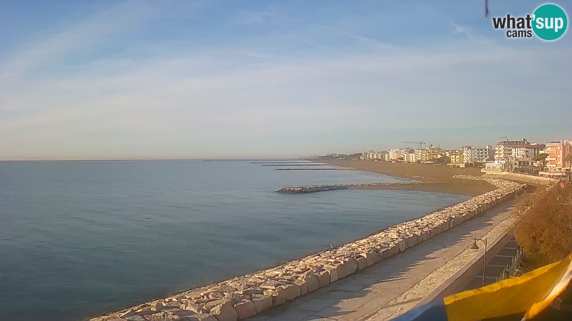Webcam Caorle Ponente – panorama dall’ASS. Marinai di Caorle