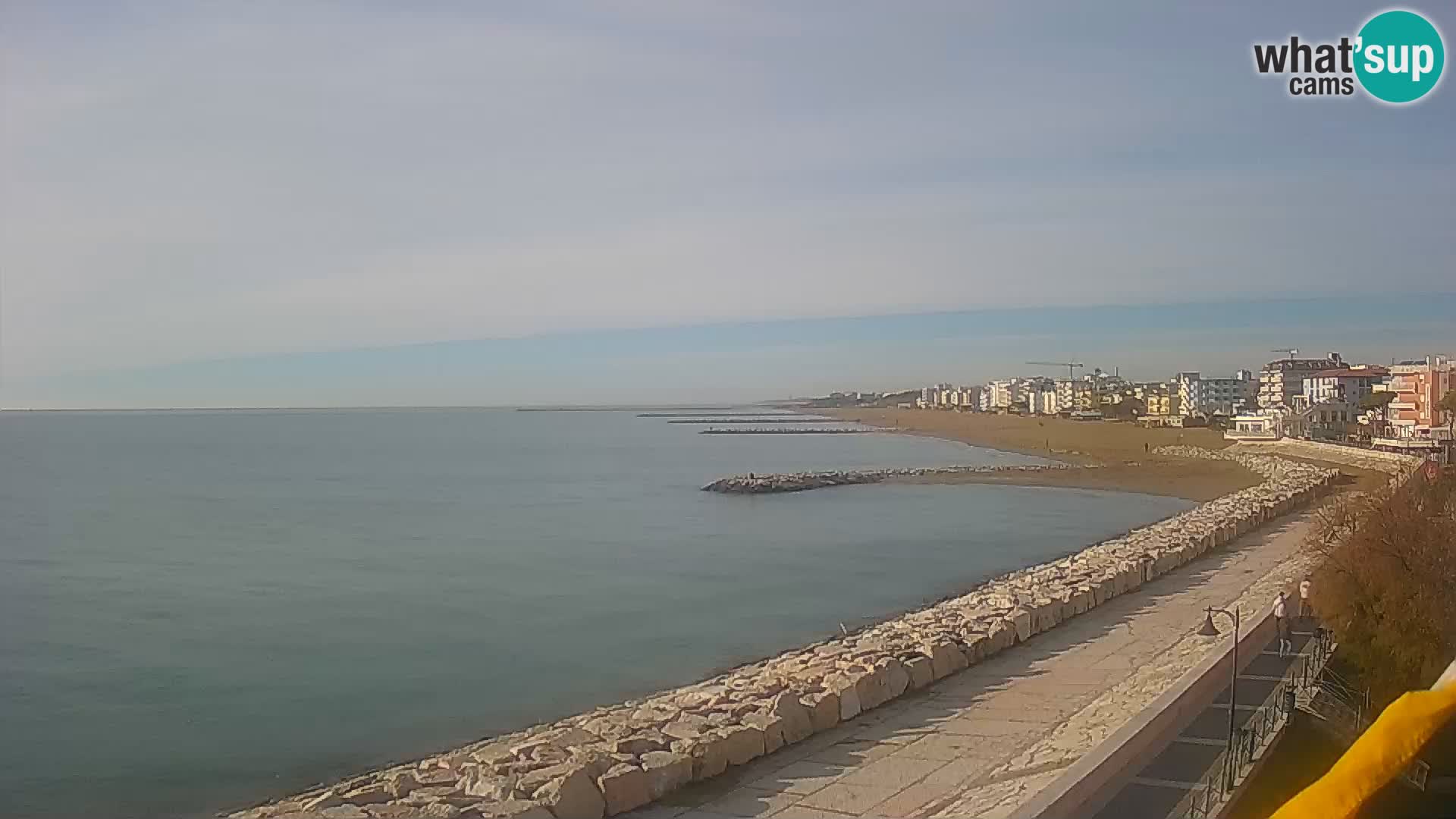 Webcam Caorle Ponente – Blick von Marinai di Caorle