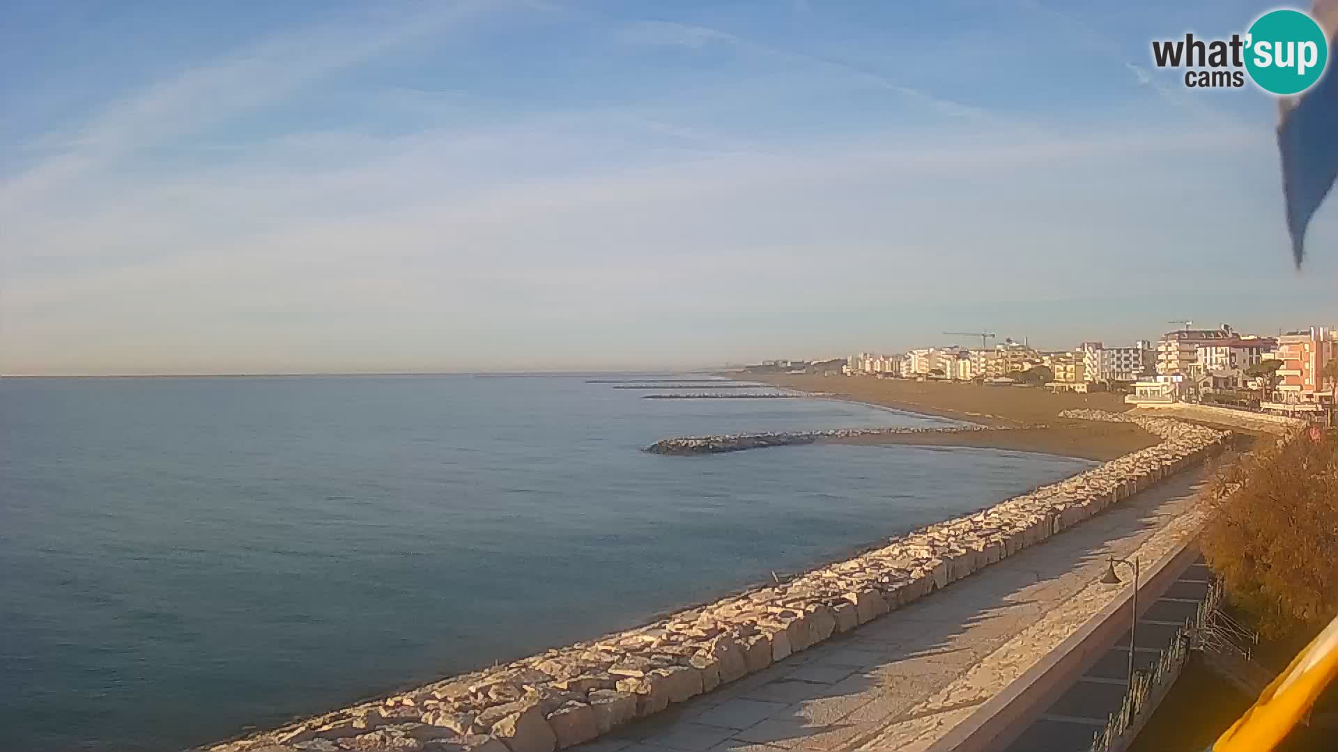 Kamera Caorle Ponente – Pogled iz “Marinai di Caorle”