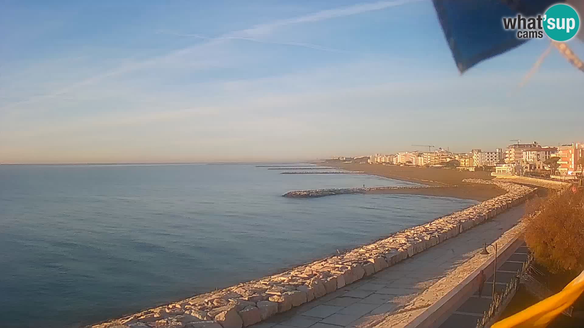 Kamera Caorle Ponente – Pogled iz “Marinai di Caorle”