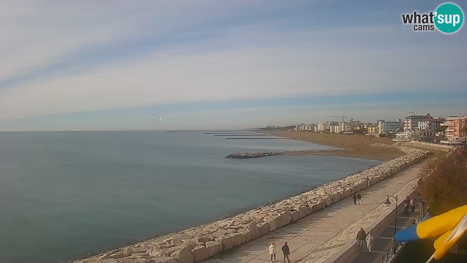 Webcam Caorle Ponente – panorama dall’ASS. Marinai di Caorle