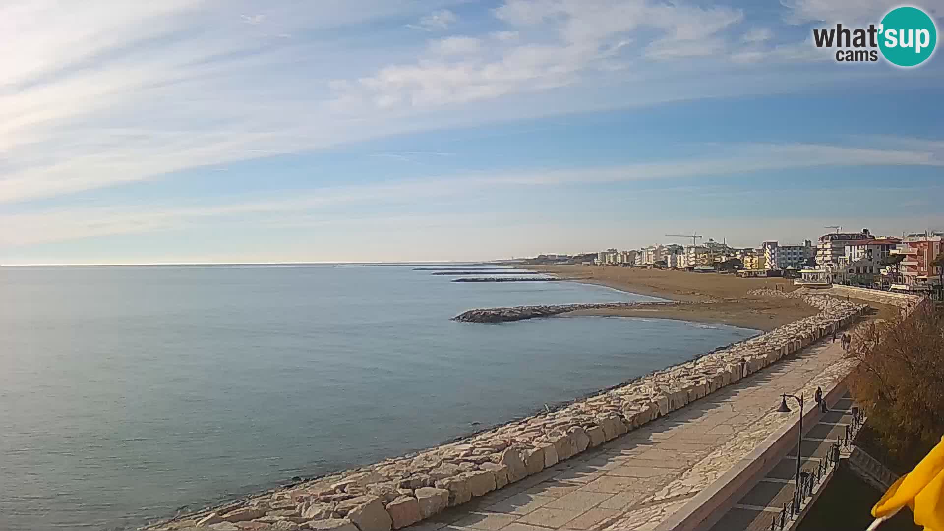 Kamera Caorle Ponente – Pogled iz “Marinai di Caorle”
