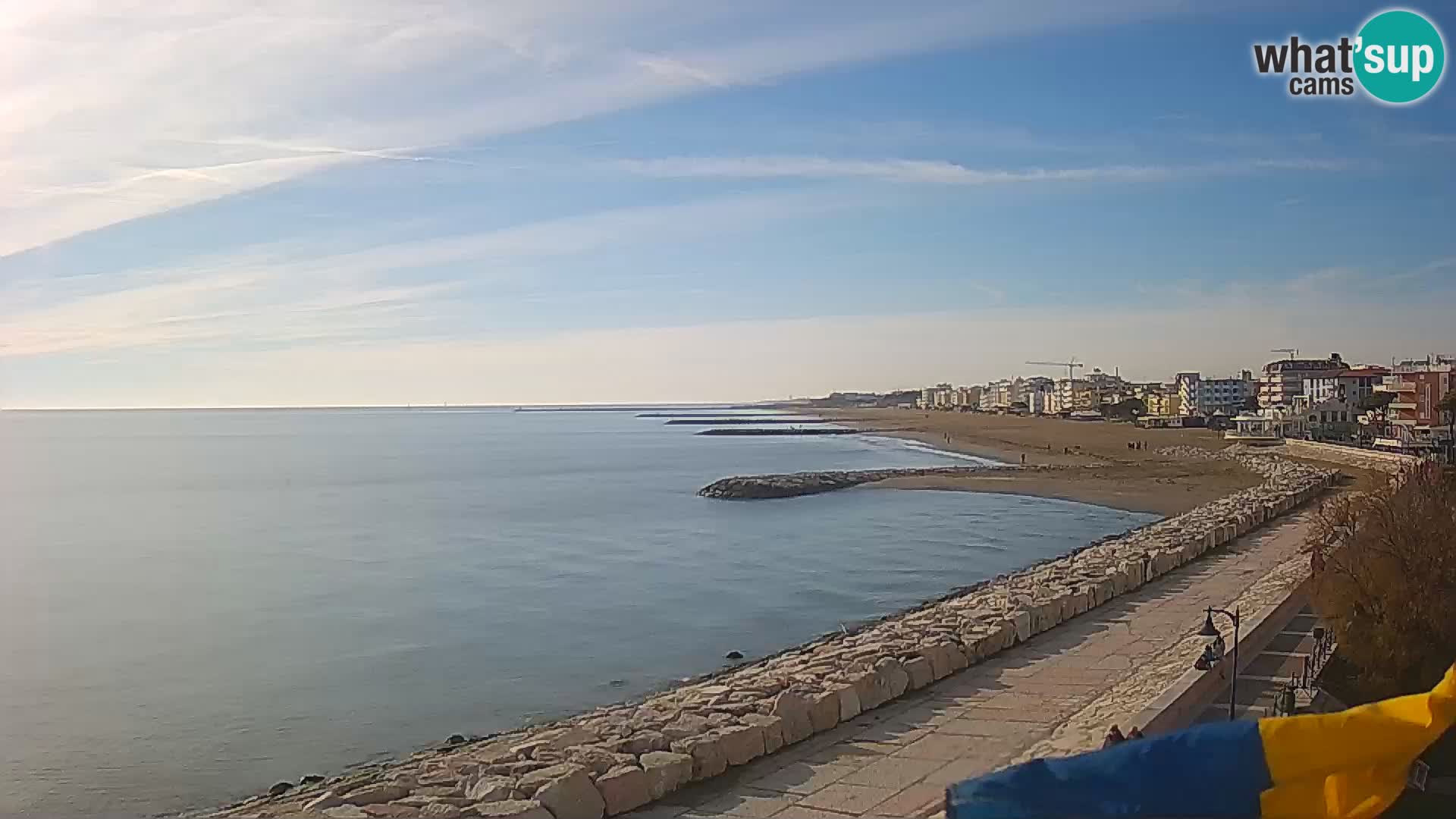 Webcam Caorle Ponente – Vista desde Marinai di Caorle