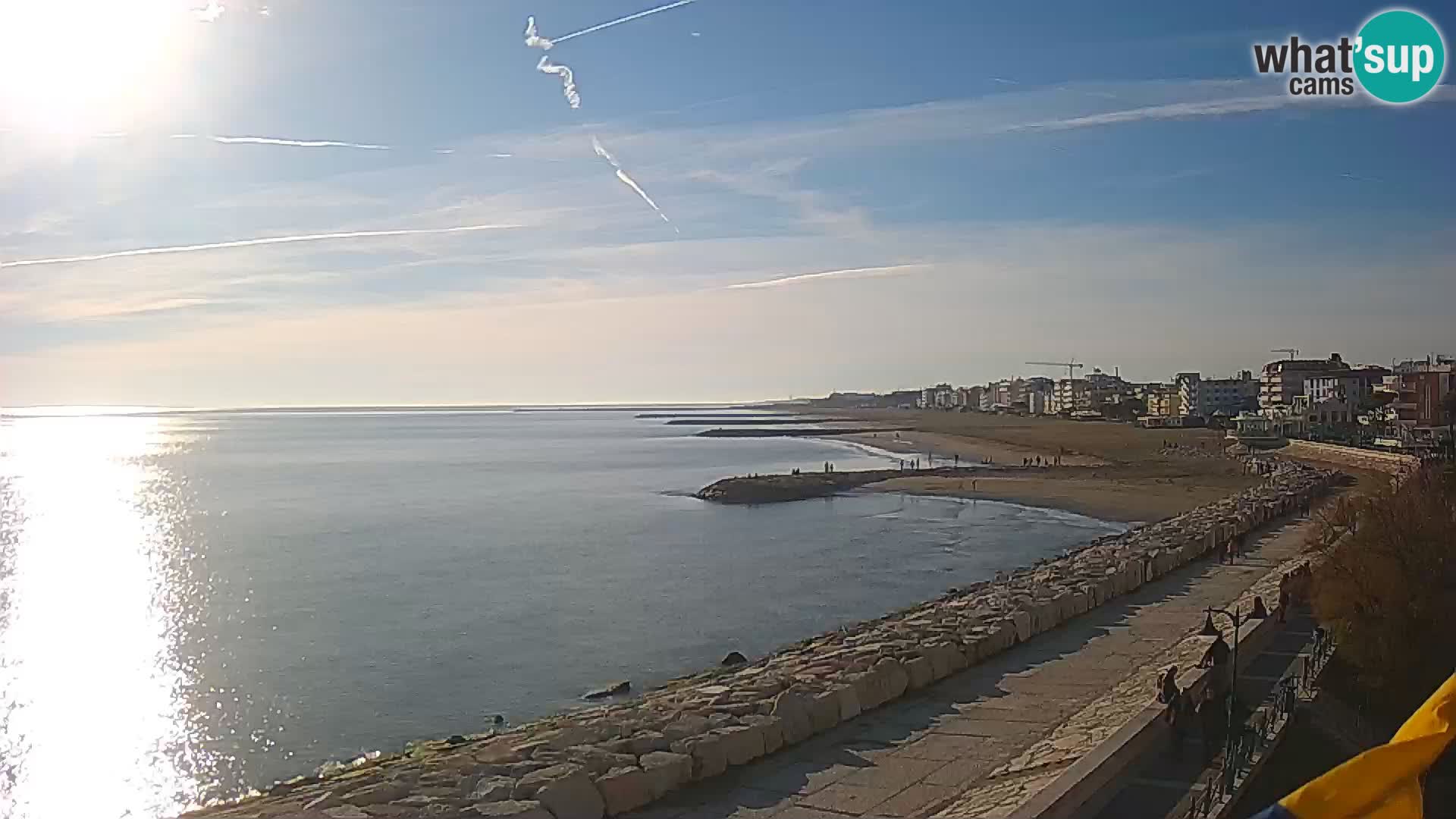 Webcam Caorle Ponente – Vista desde Marinai di Caorle