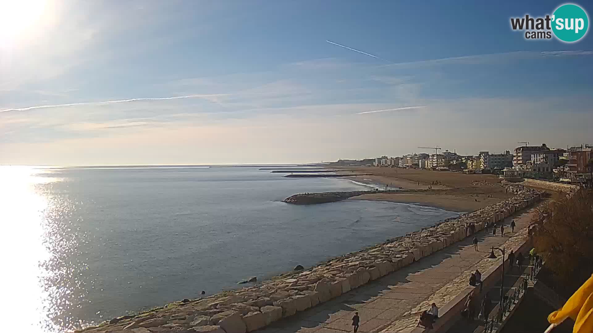 Webcam Caorle Ponente – panorama dall’ASS. Marinai di Caorle
