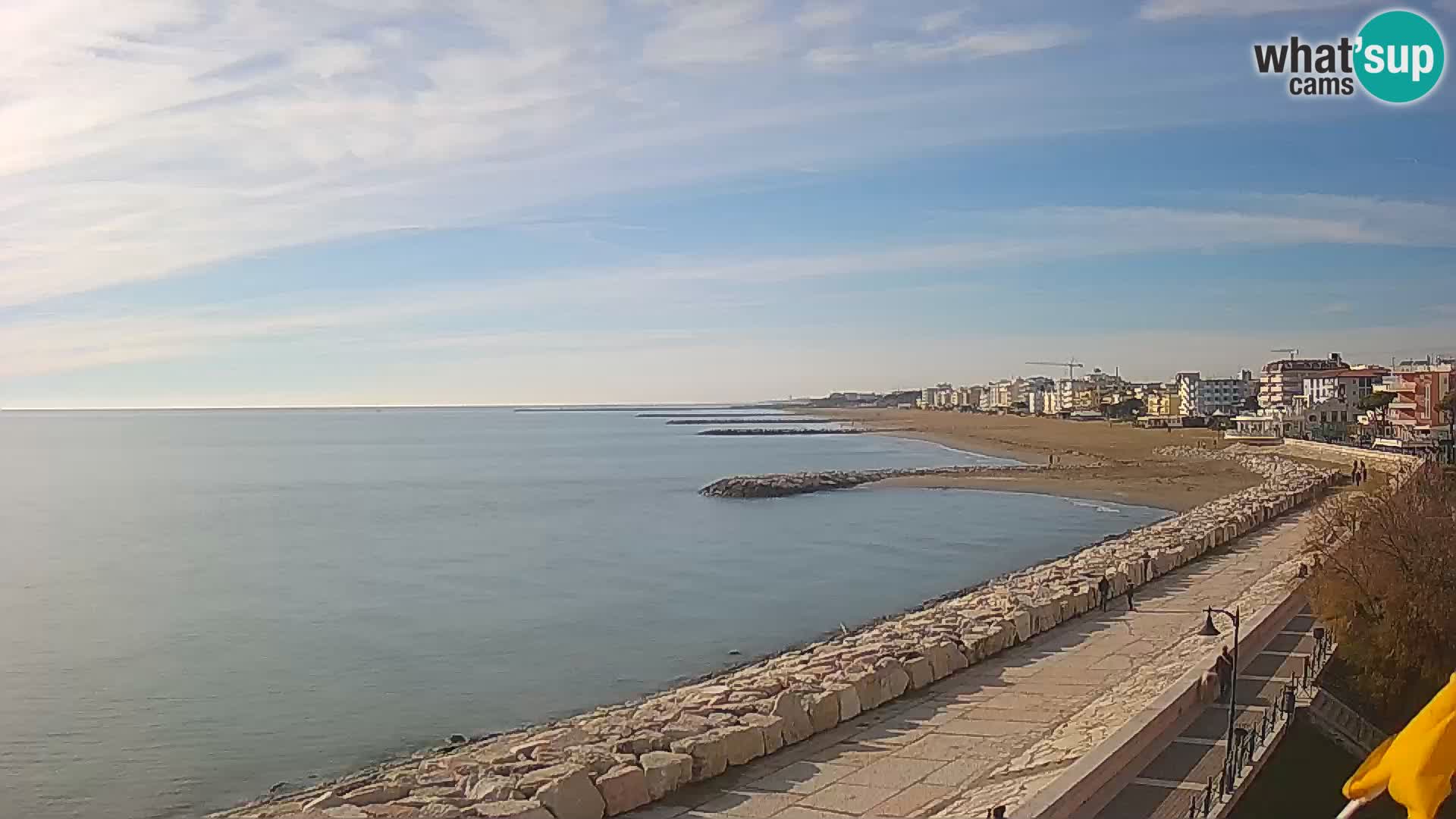 Webcam Caorle Ponente – View from Marinai di Caorle