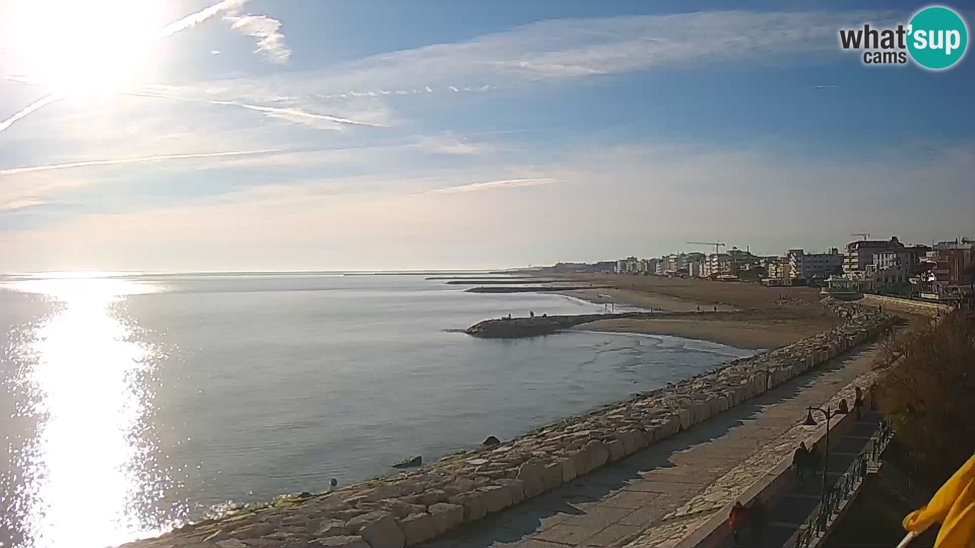 Webcam Caorle Ponente – View from Marinai di Caorle