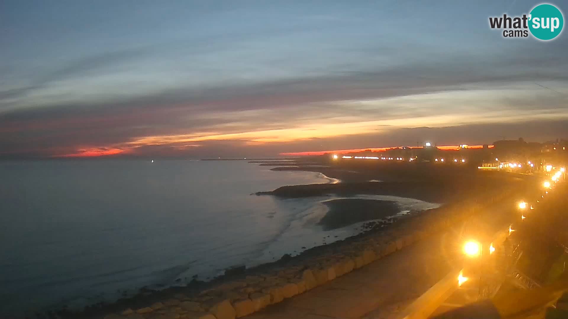 Webcam Caorle Ponente – panorama dall’ASS. Marinai di Caorle