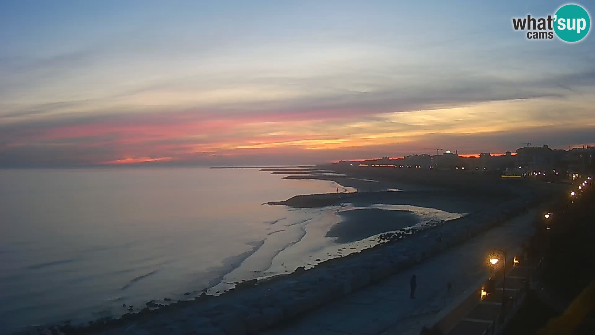 Webcam Caorle Ponente – panorama dall’ASS. Marinai di Caorle