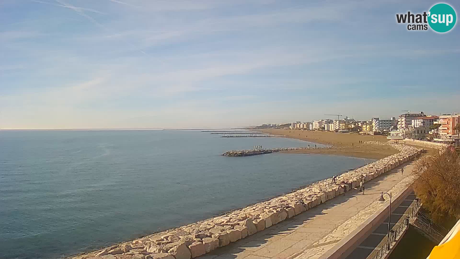 Webcam Caorle Ponente – panorama dall’ASS. Marinai di Caorle