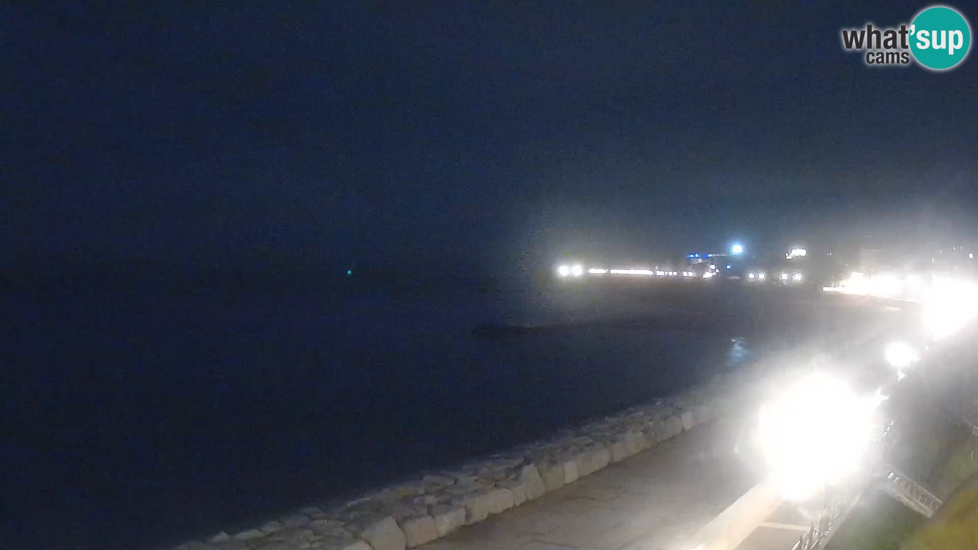 Webcam Caorle Ponente – Blick von Marinai di Caorle