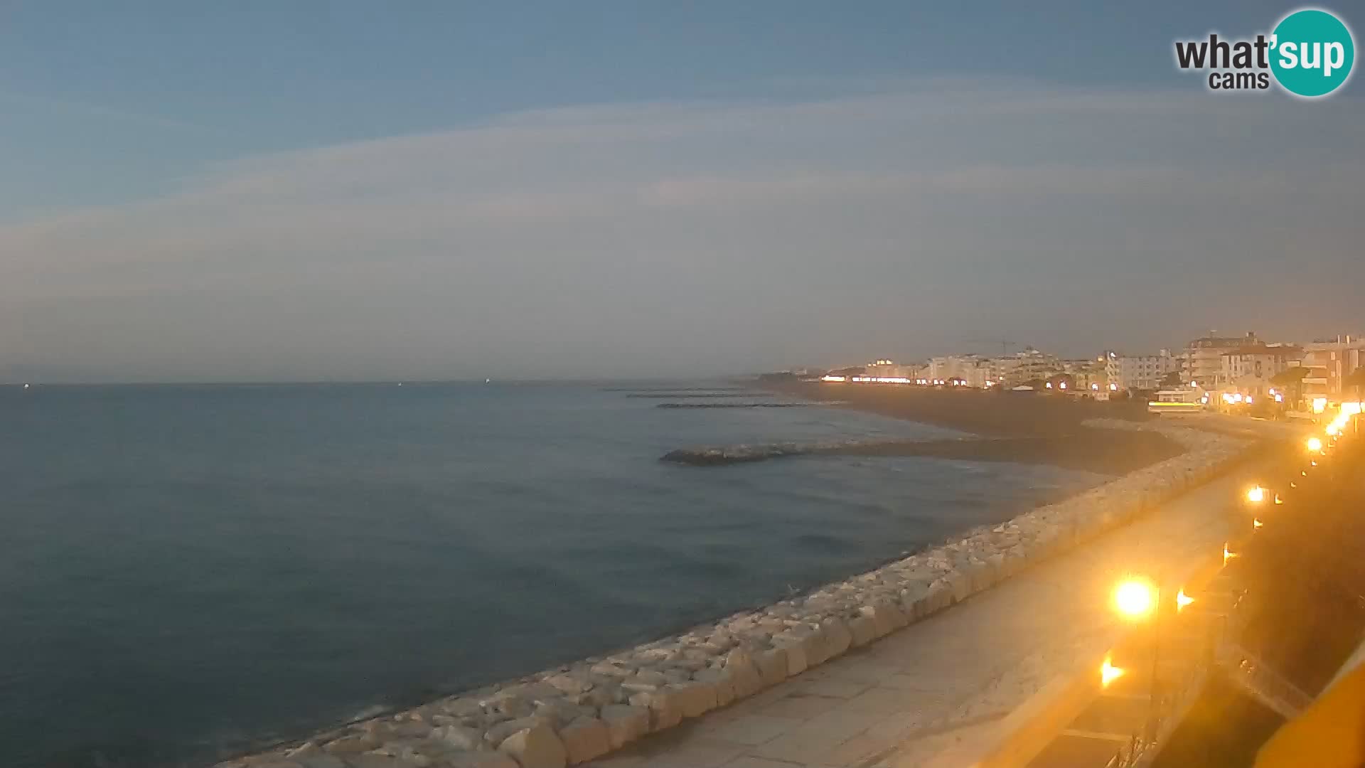 Webcam Caorle Ponente – panorama dall’ASS. Marinai di Caorle