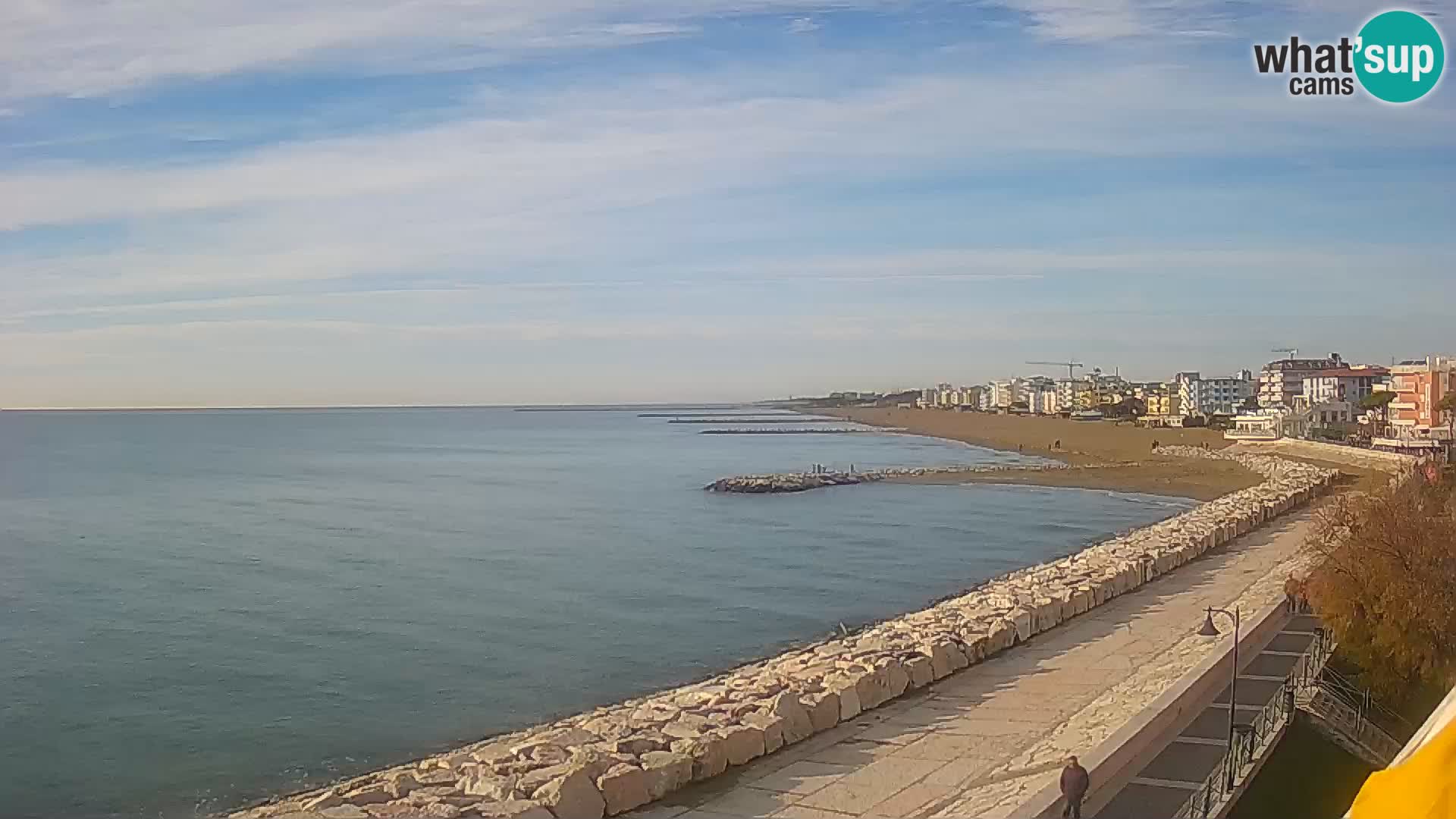 Webcam Caorle Ponente – panorama dall’ASS. Marinai di Caorle
