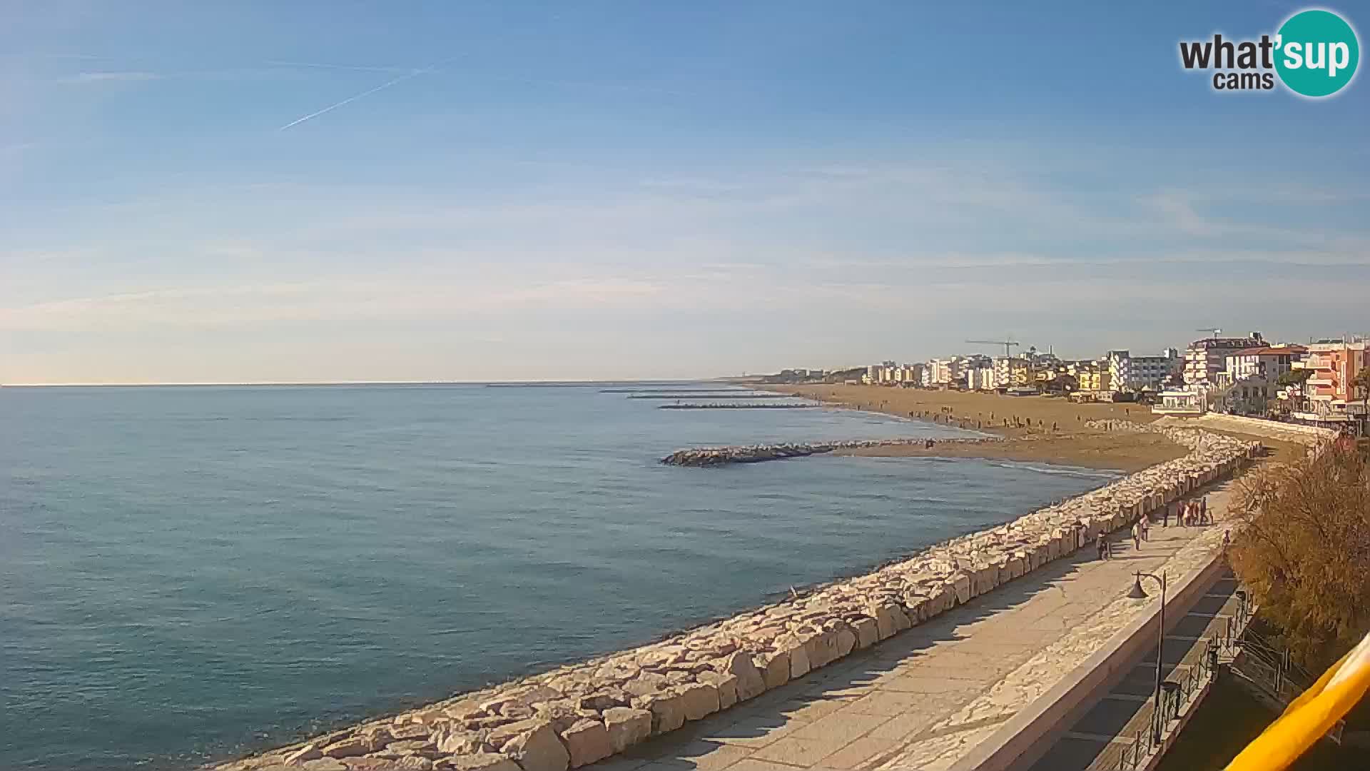 Webcam Caorle Ponente – View from Marinai di Caorle