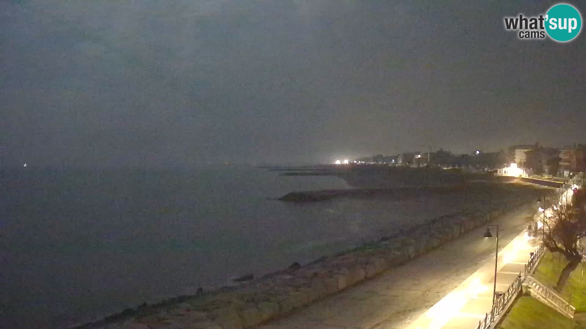 Webcam Caorle Ponente – Vue depuis les Marinai di Caorle