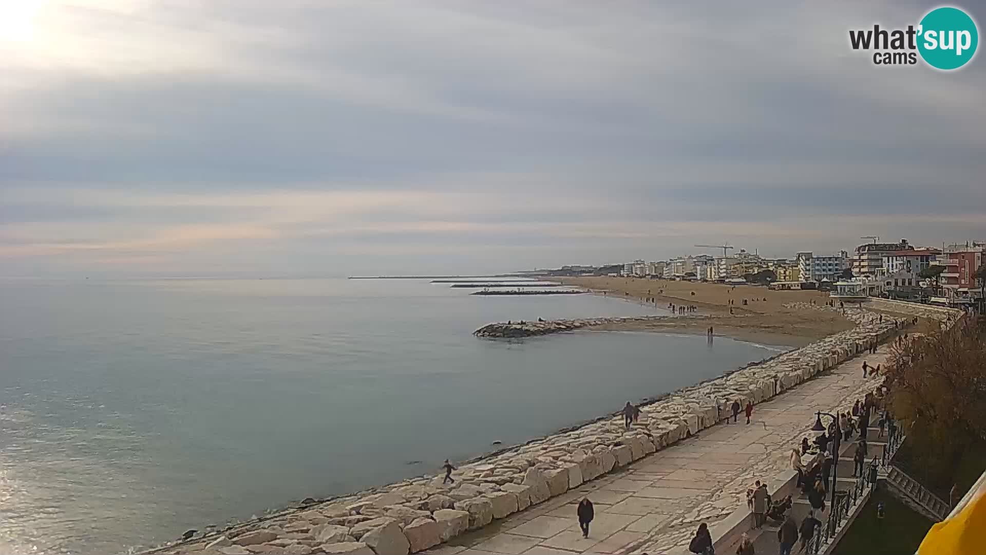 Webcam Caorle Ponente – View from Marinai di Caorle