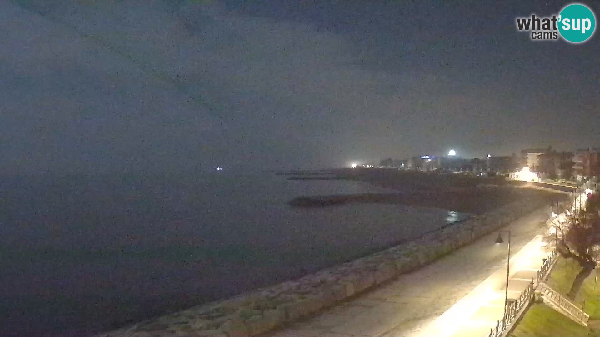 Webcam Caorle Ponente – Blick von Marinai di Caorle