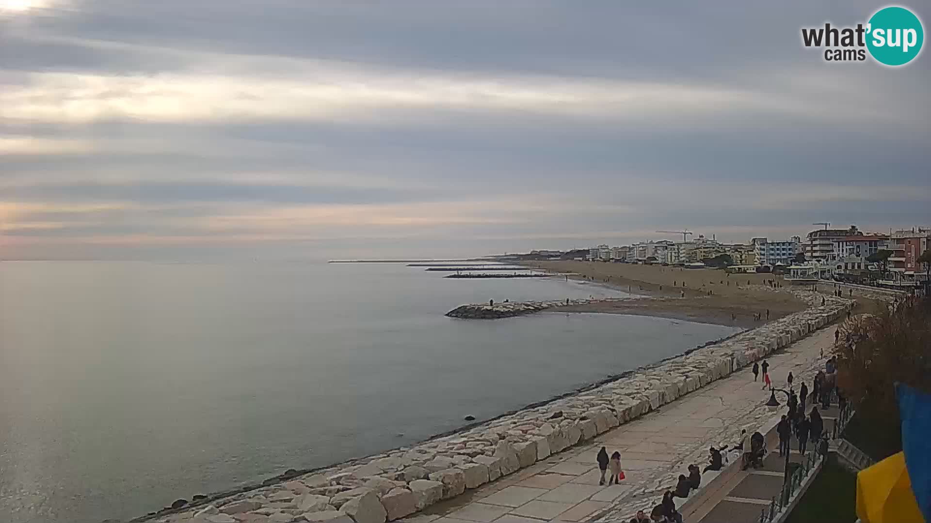 Webcam Caorle Ponente – Vista desde Marinai di Caorle